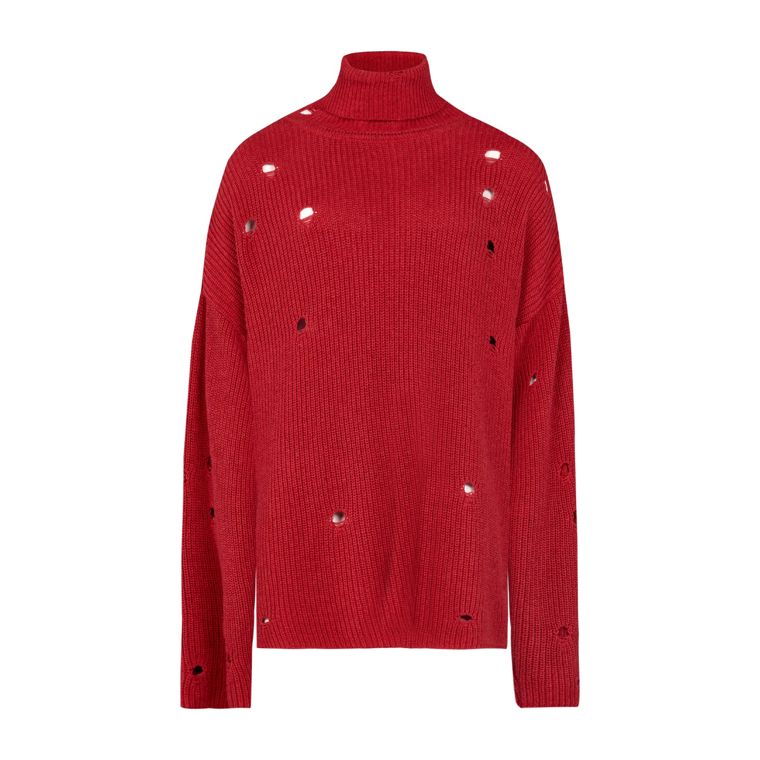 CASHMERE BLEND YOUR *ITCH HIGH NECK SWEAT - SAMBA