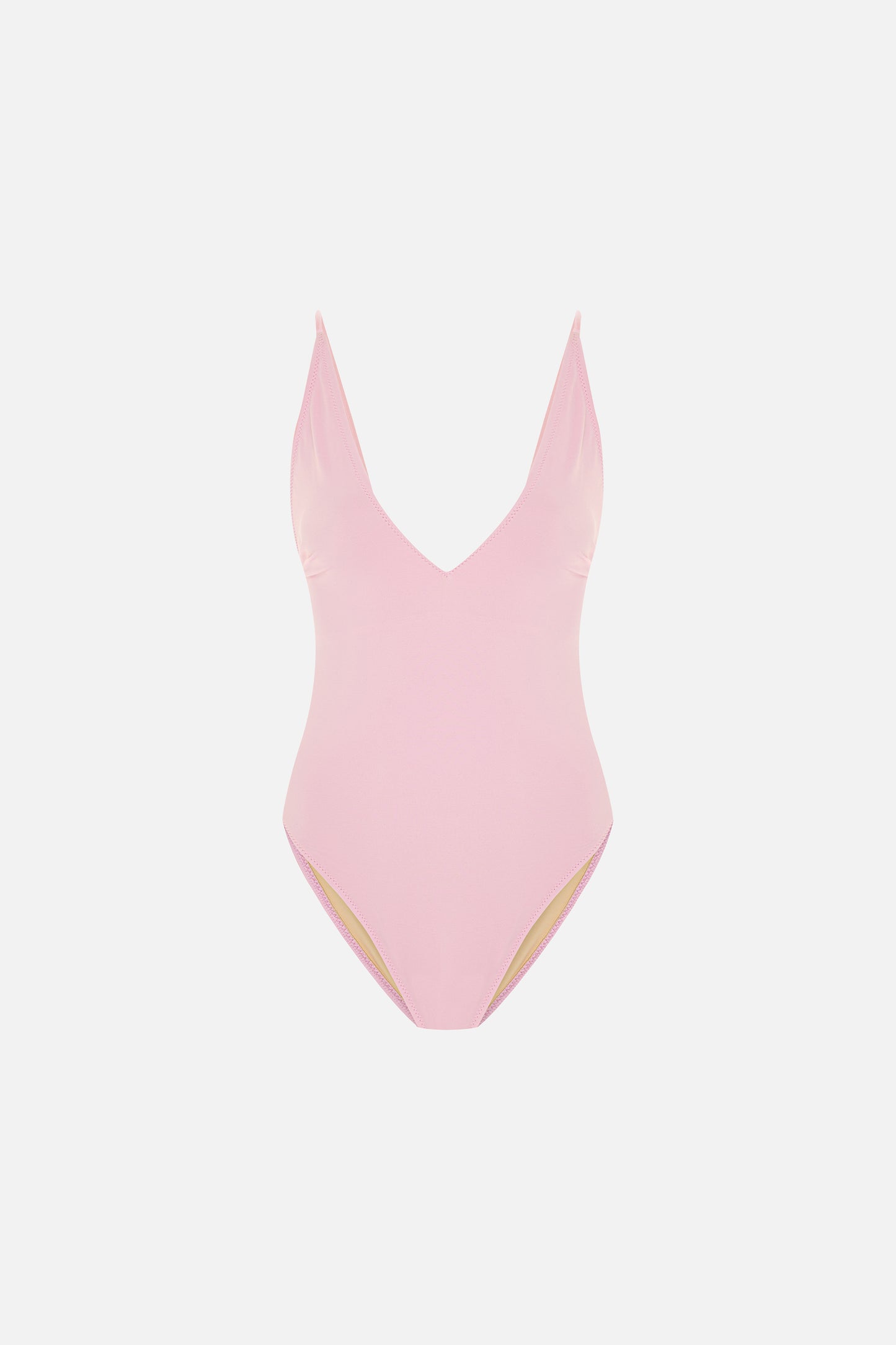 Solar Reflections Low Back V-Neck Swimsuit