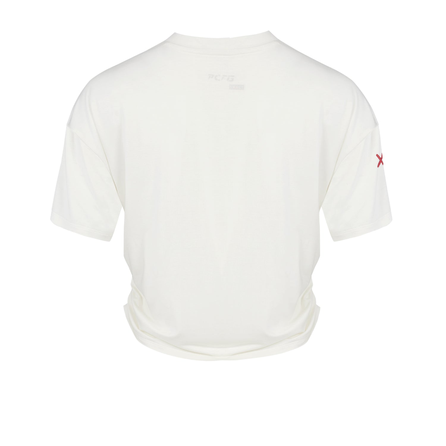 Free Heaven Crop Draped Tshirt - White