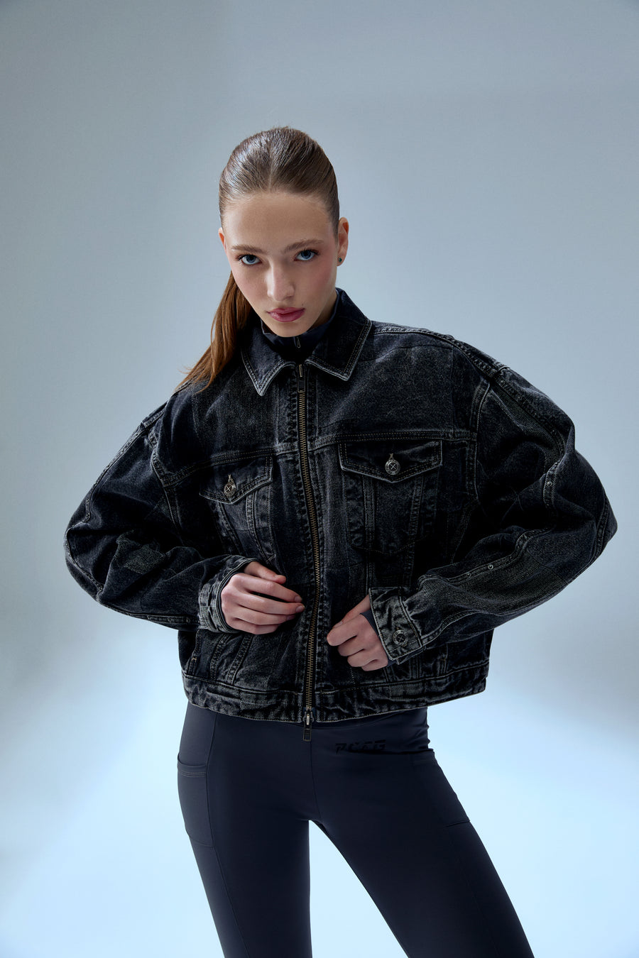 Your *itch Renk Bloklu Denim Ceket