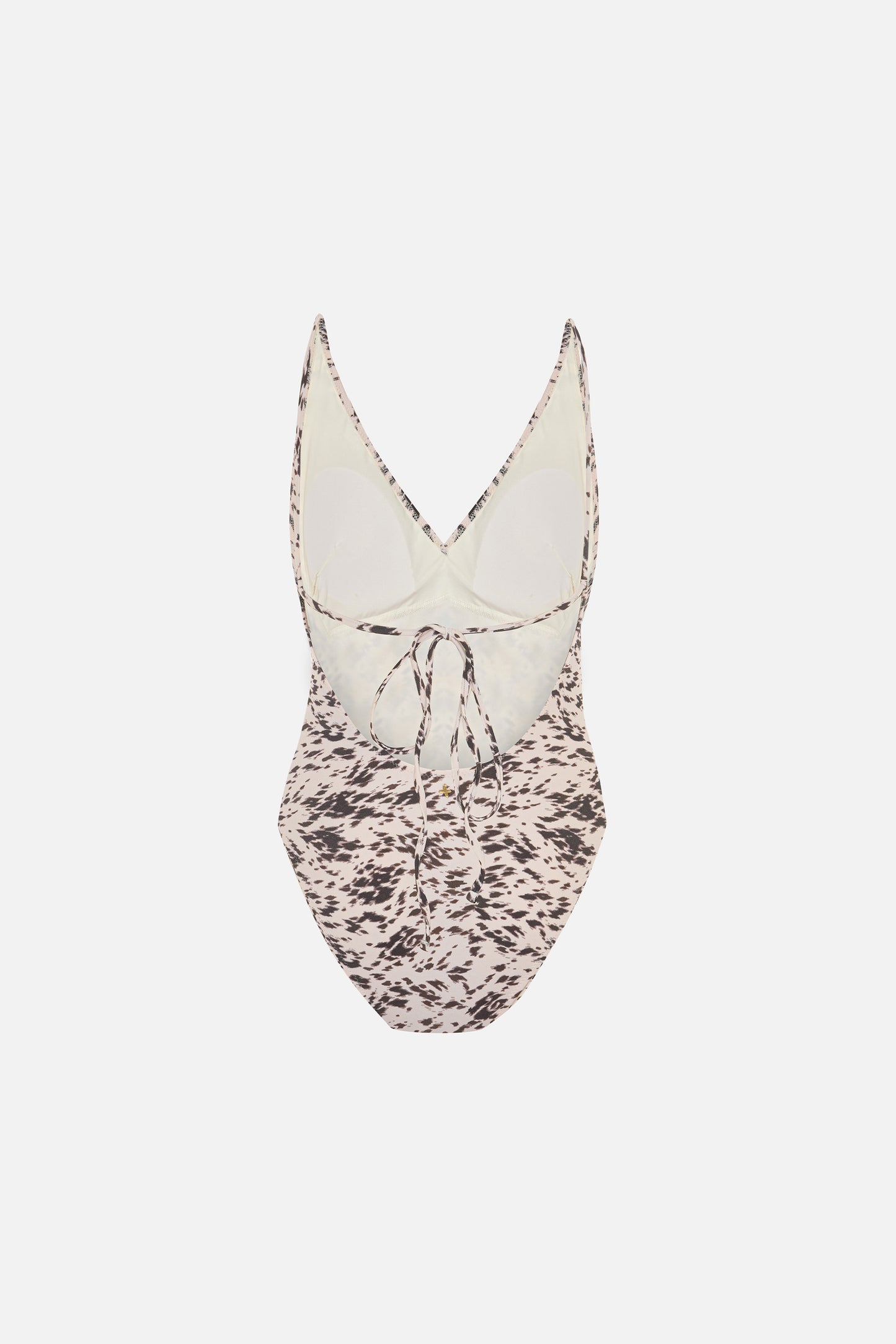 Solar Reflections Low Back V-Neck Swimsuit