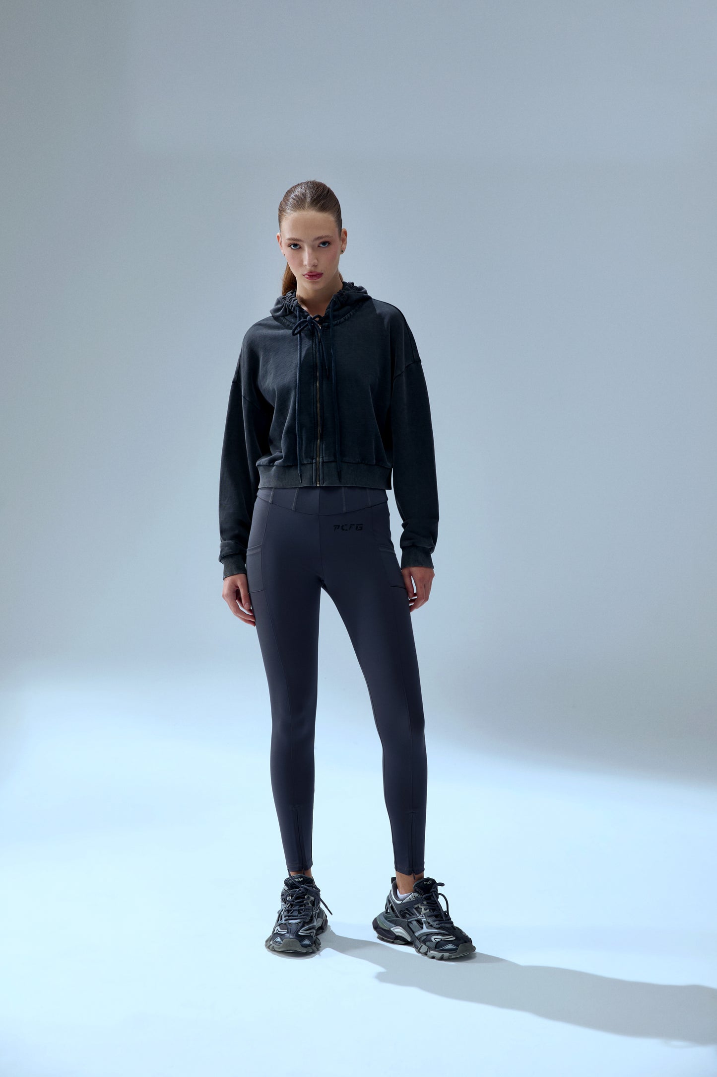 Your *itch Asit Yıkamalı Fermuarlı Hoodie