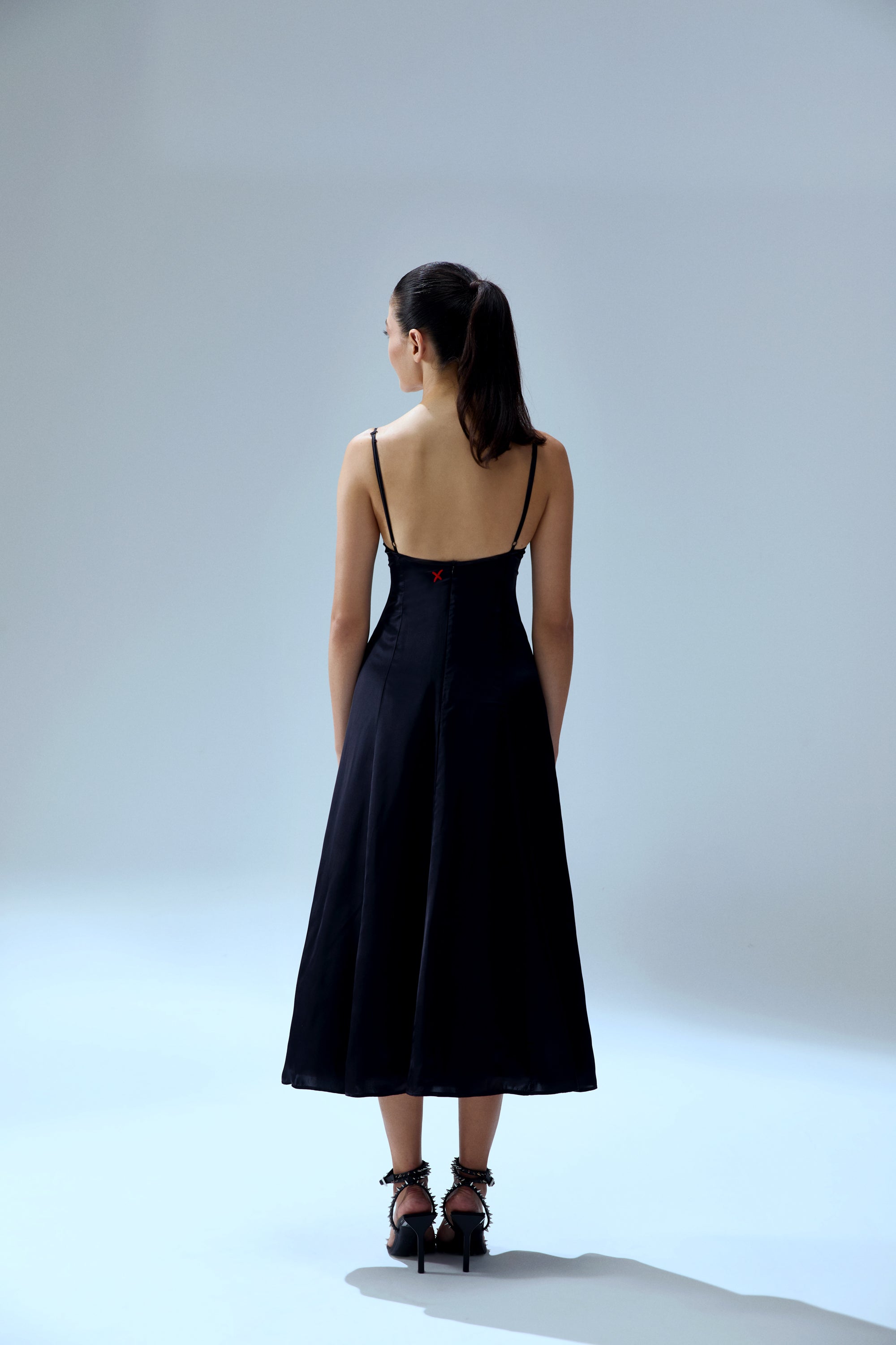 YOUR *ITCH SILK DRESS - BLACK