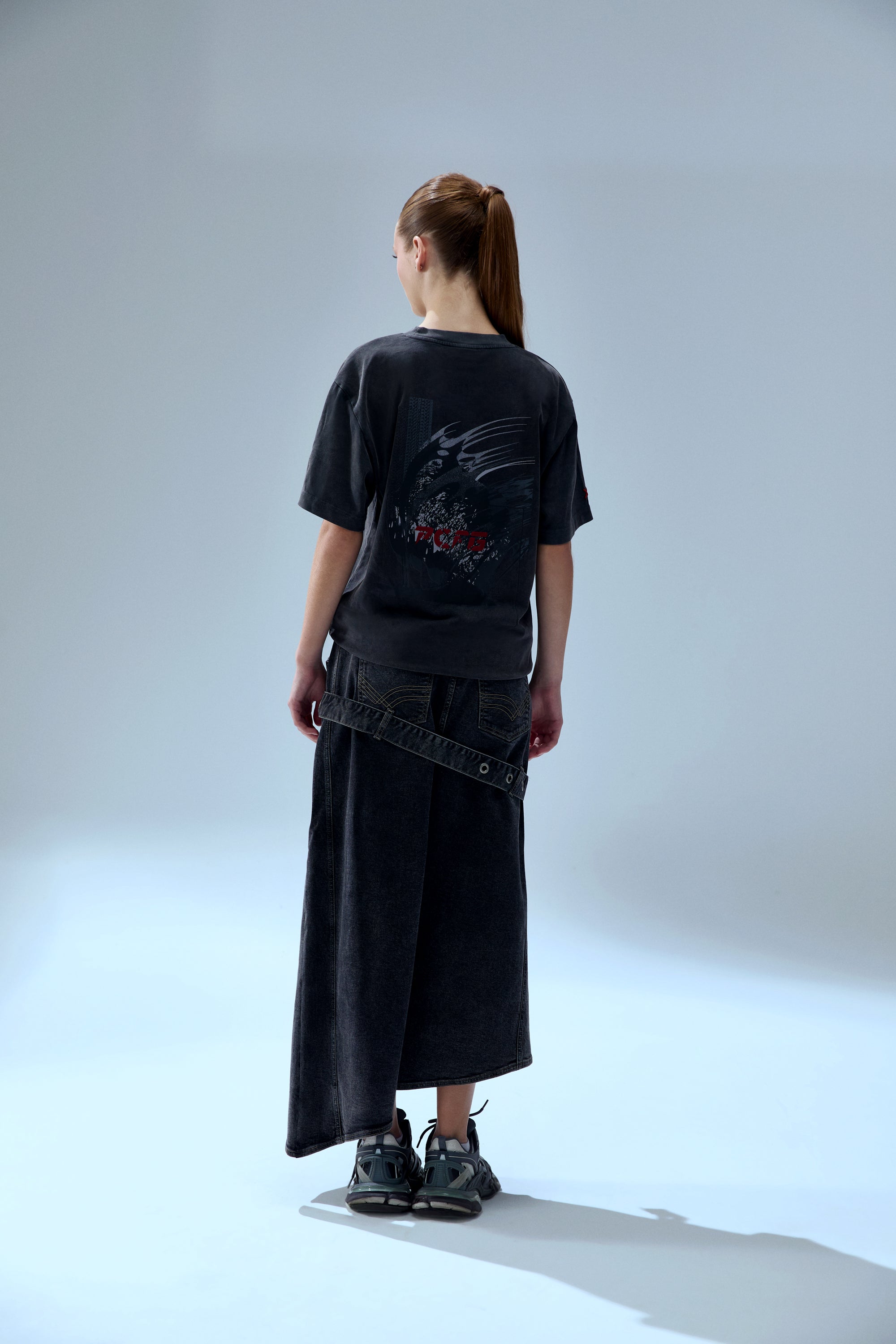 YOUR *ITCH PRINTED T-SHIRT - BLACK