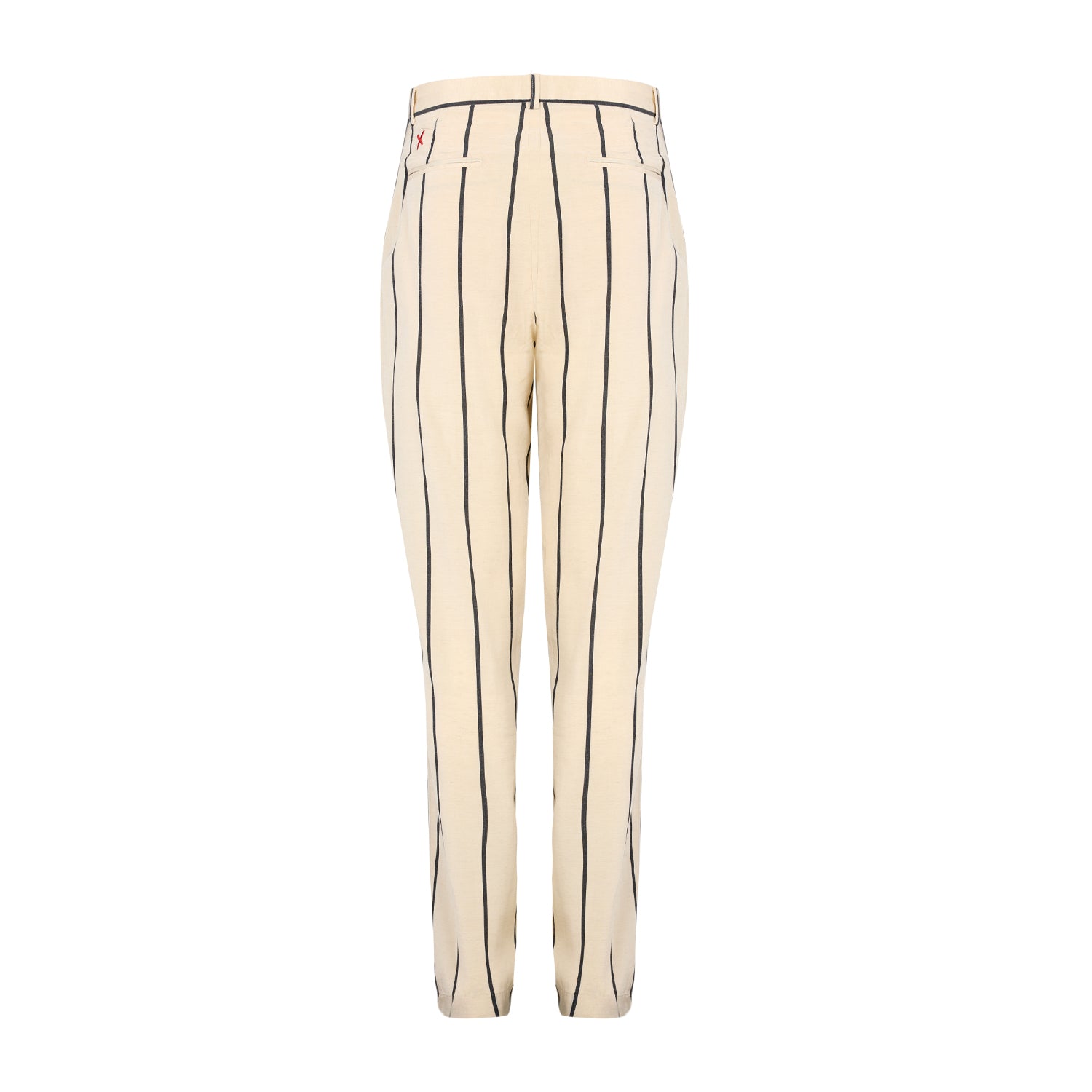 FREE HEAVEN KUTNU STRIPED TWO ZIPPED PANT