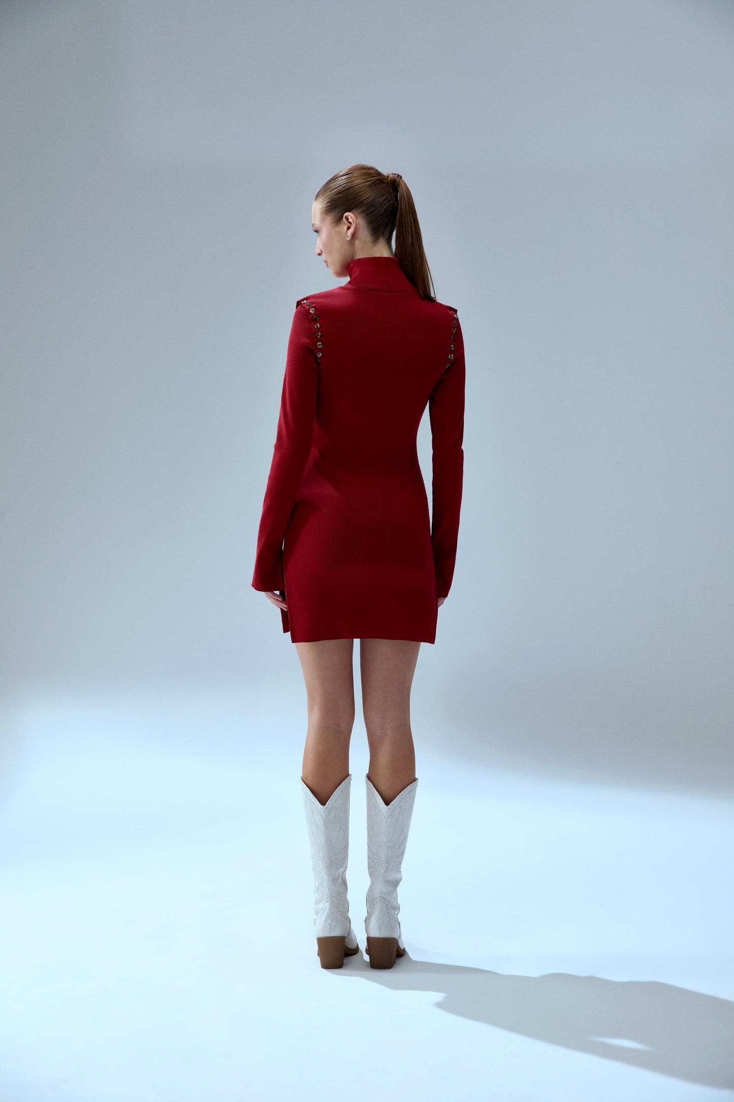 Your *itch İki Tonlu Ribana Elbise