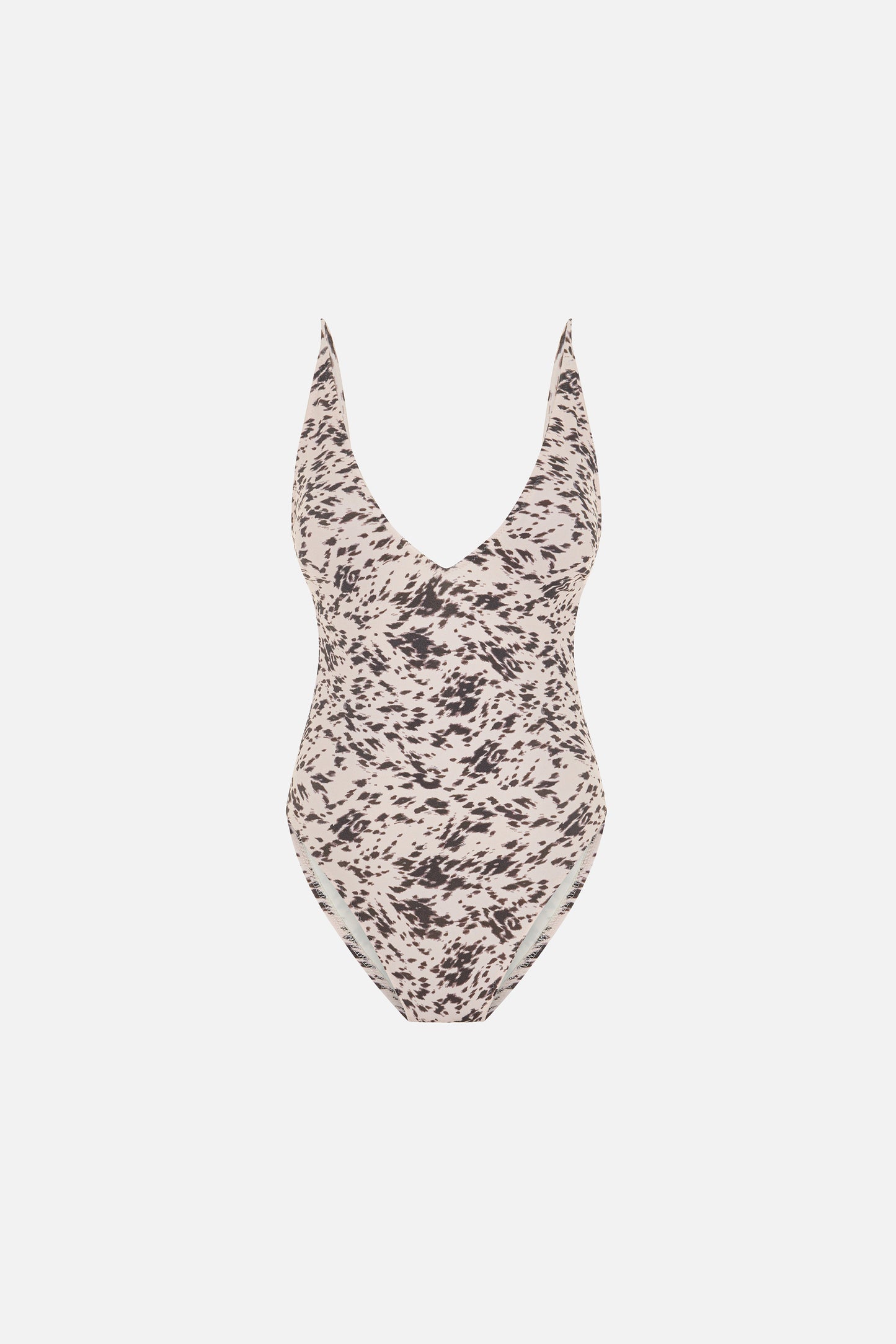 Solar Reflections Low Back V-Neck Swimsuit