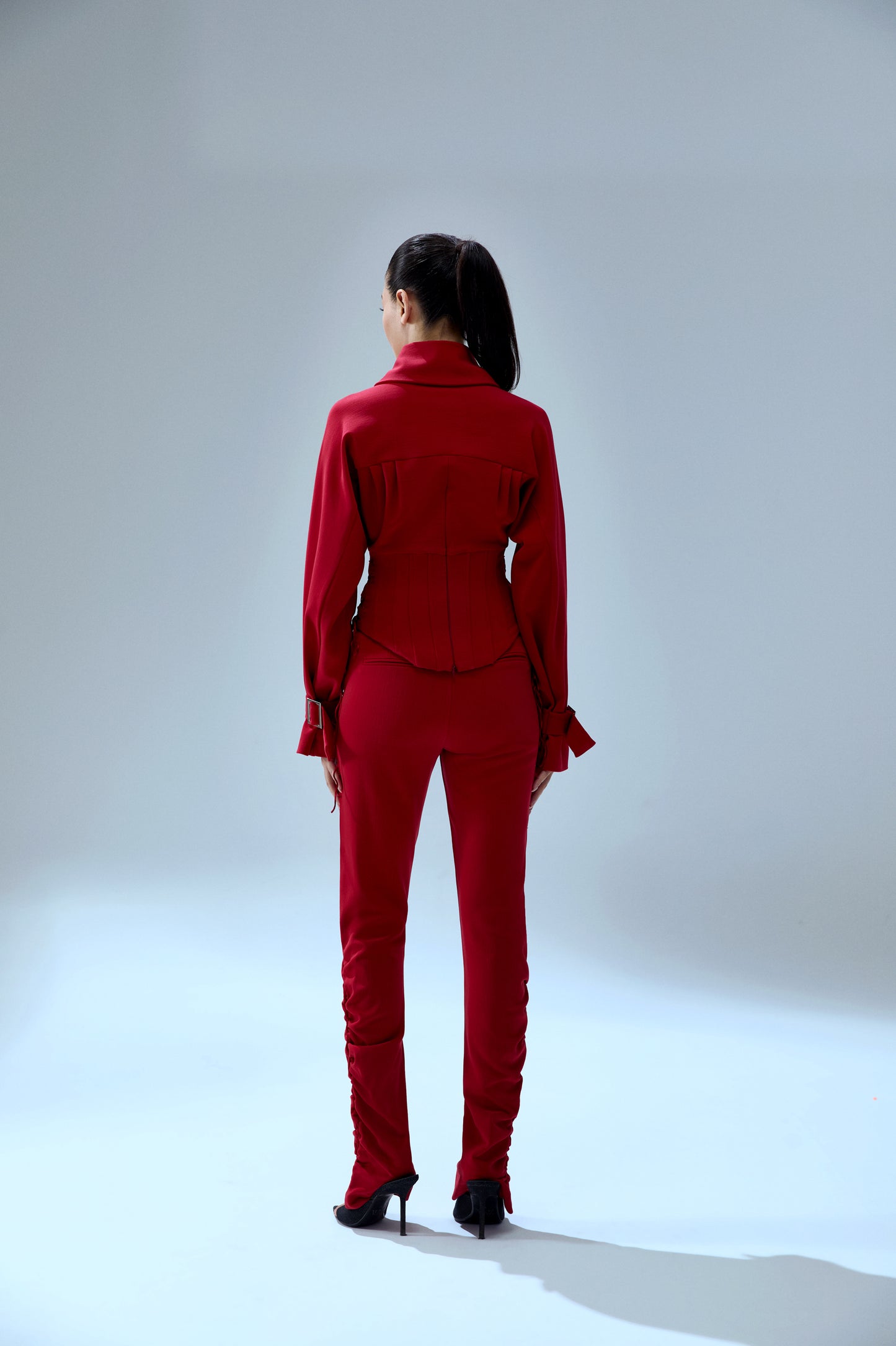 Your *itch Korse Detaylı Blazer Bluz