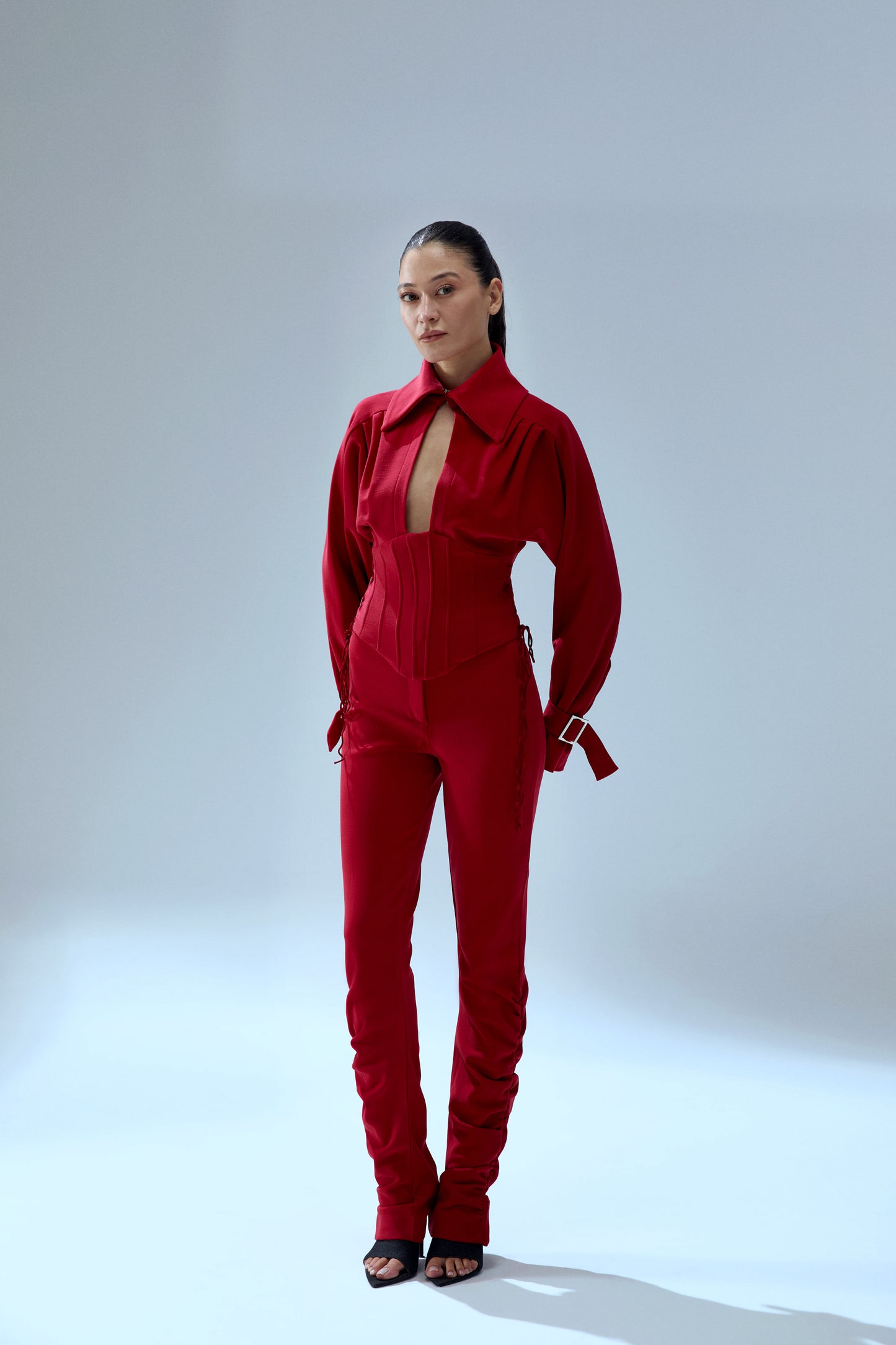 Your *itch Korse Detaylı Blazer Bluz