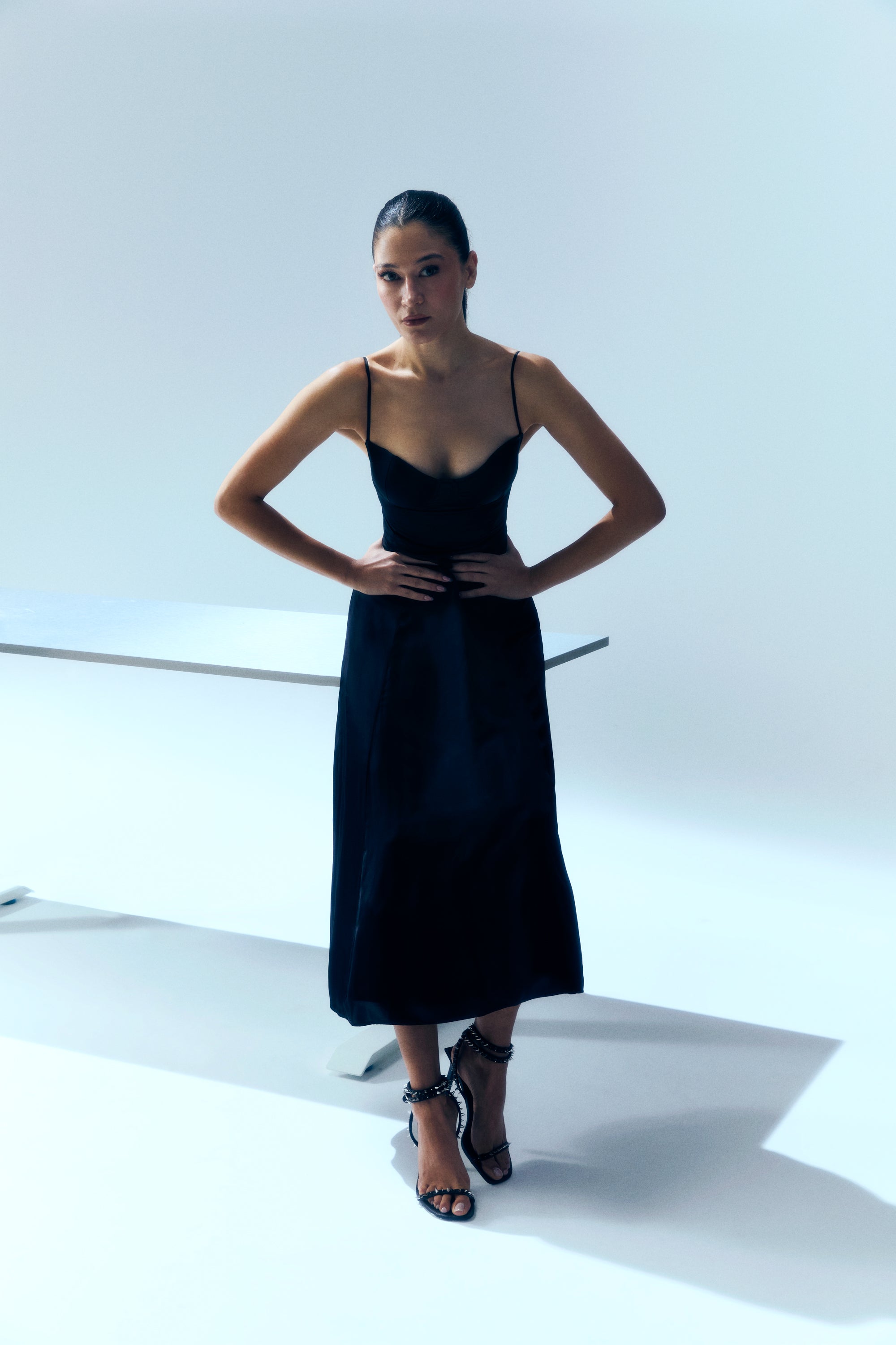 YOUR *ITCH SILK DRESS - BLACK