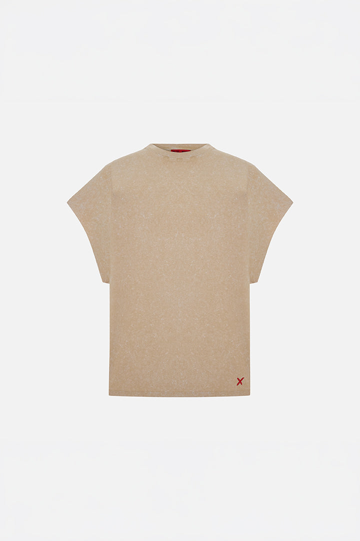 Daydreamers Asit Yıkama Kolsuz Tişört