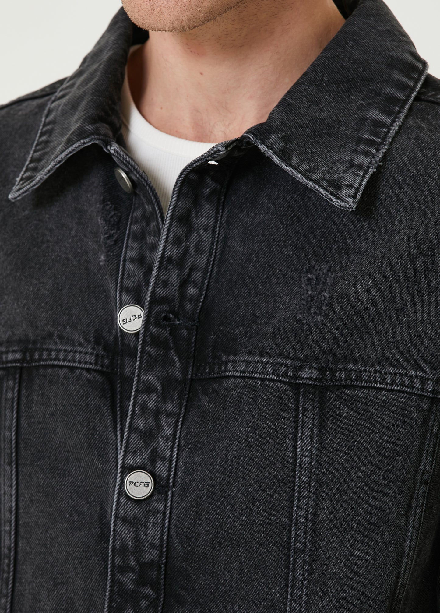 Free Heaven Eskitilmiş Denim Ceket