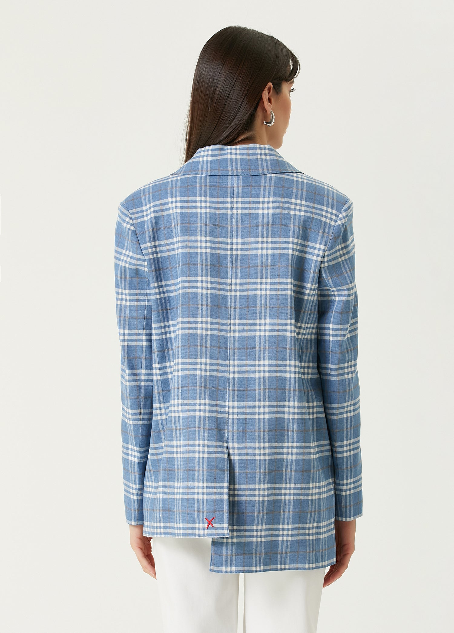 Free Heaven Multicolor Checked Blazer