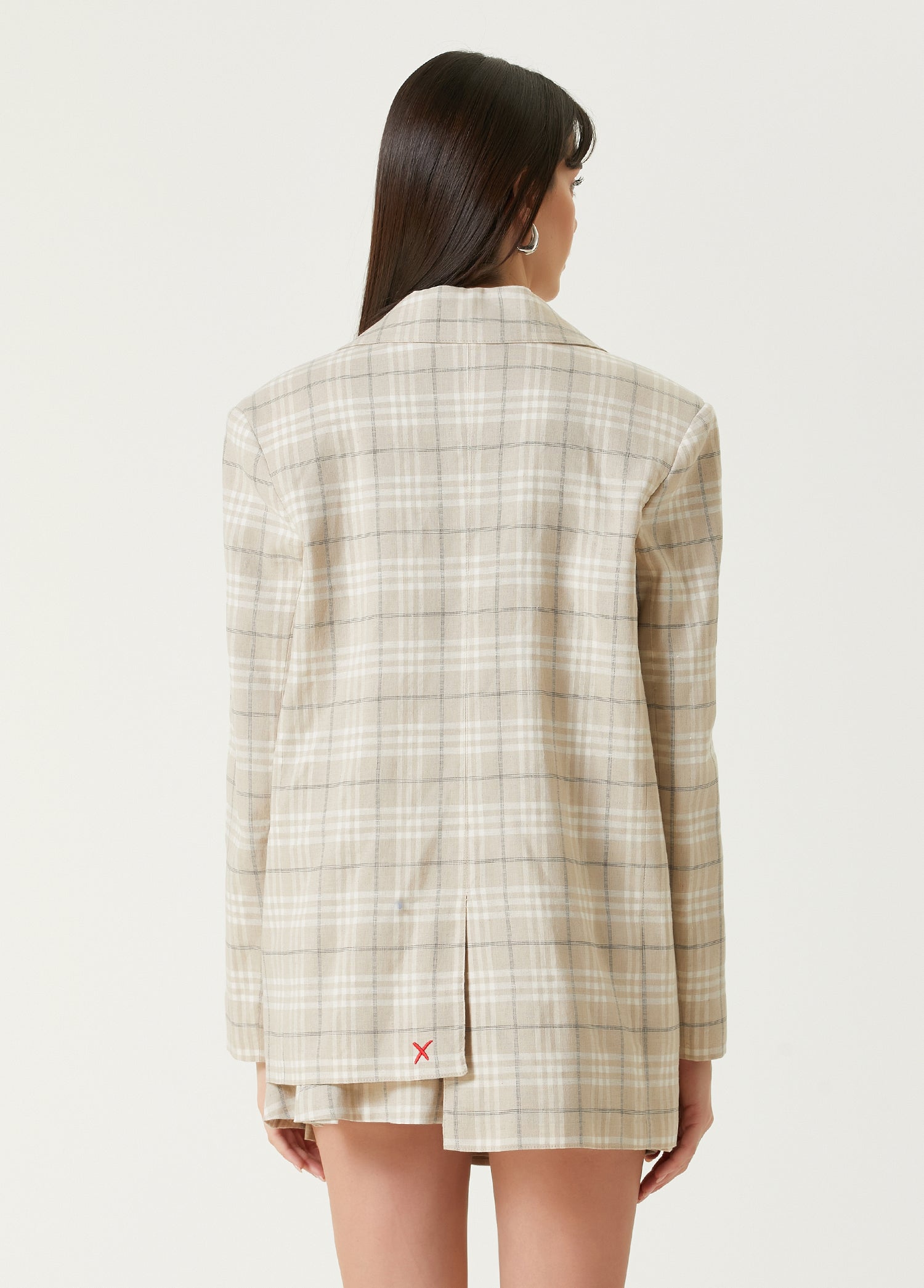 Free Heaven Multicolor Checked Blazer