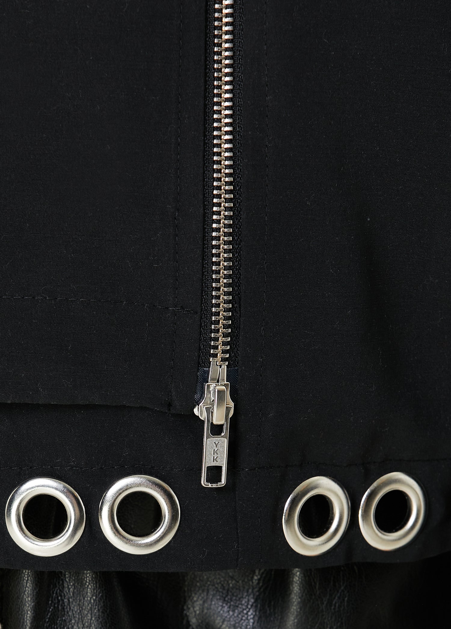 Free Heaven Cropped Waterproof Trenchcoat - Jet Black