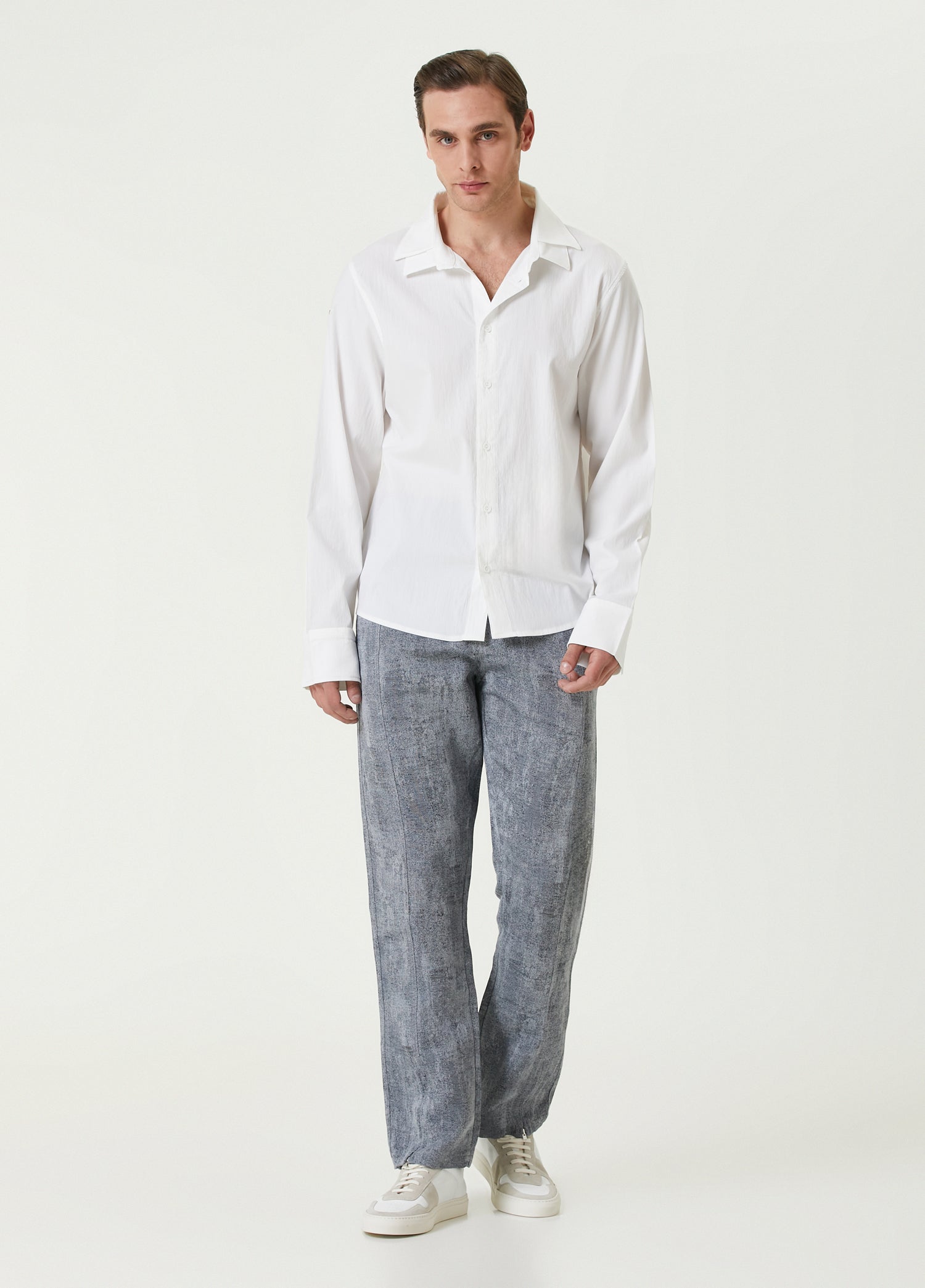 FREE HEAVEN LINEN SUIT PANT