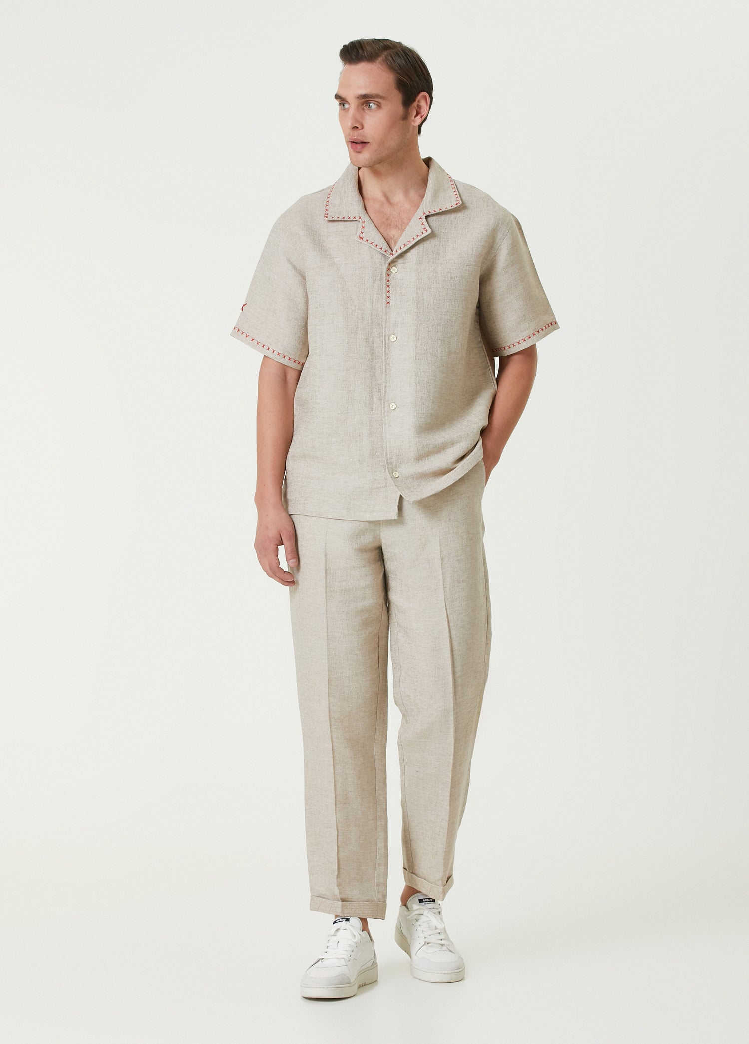 FREE HEAVEN LINEN CASUAL PANT