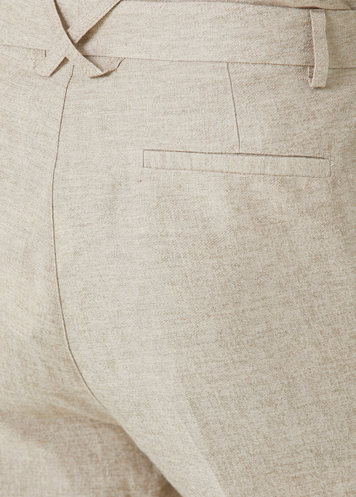 Free Heaven Linen Casual Pant - Fog