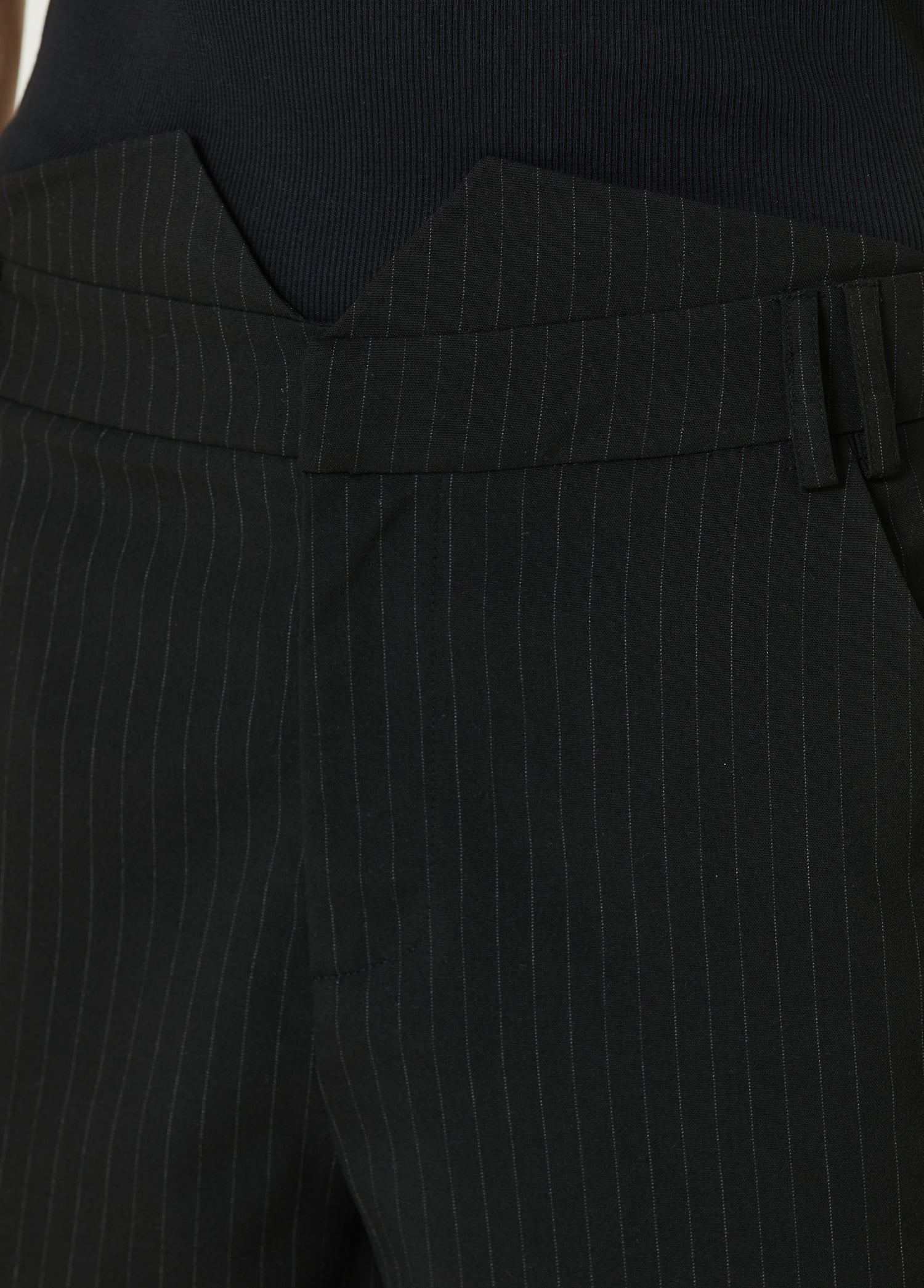 Free Heaven Striped Shorts - Jet Black