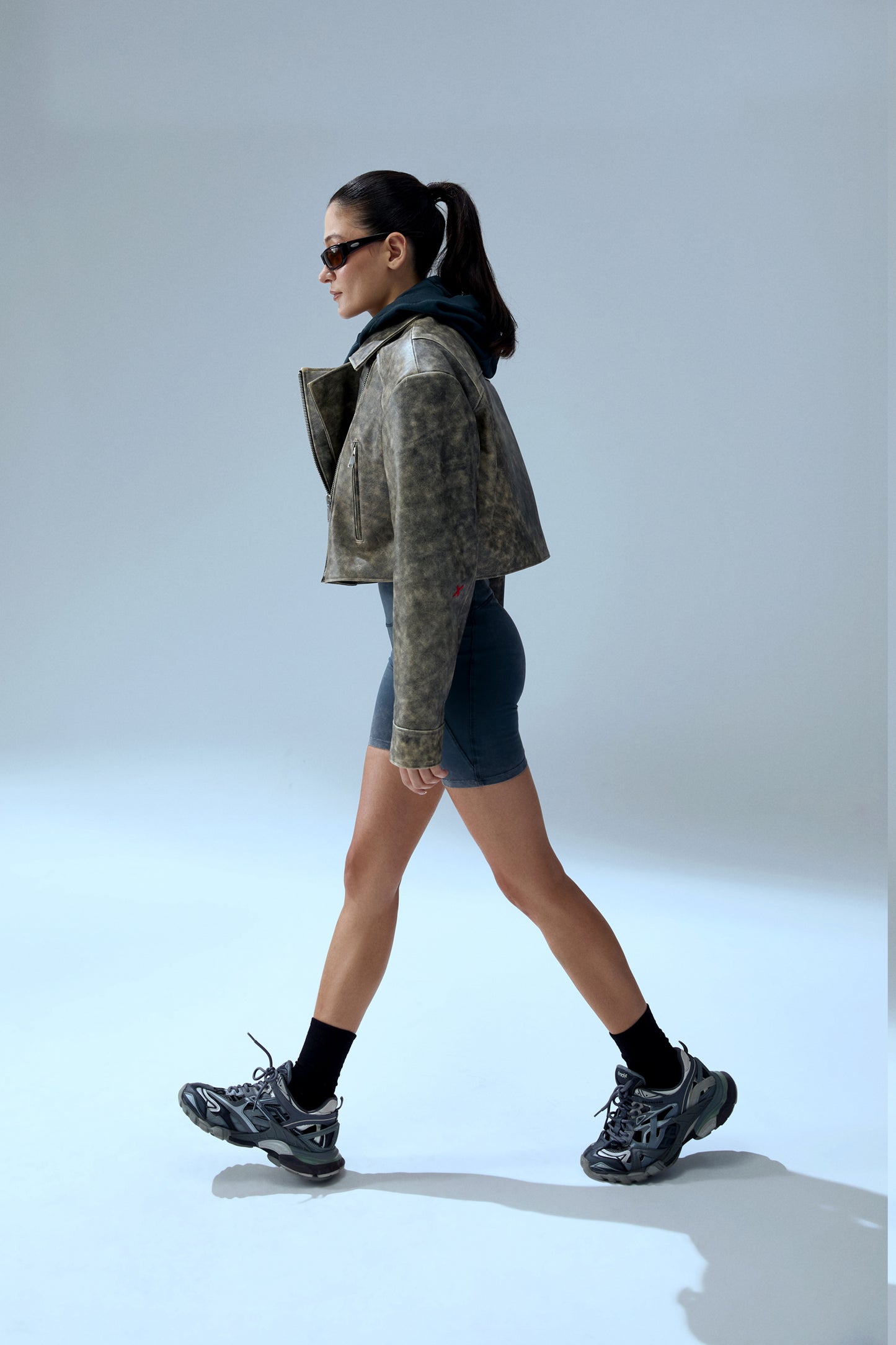 Your *itch Asit Yıkamalı Biker Tayt