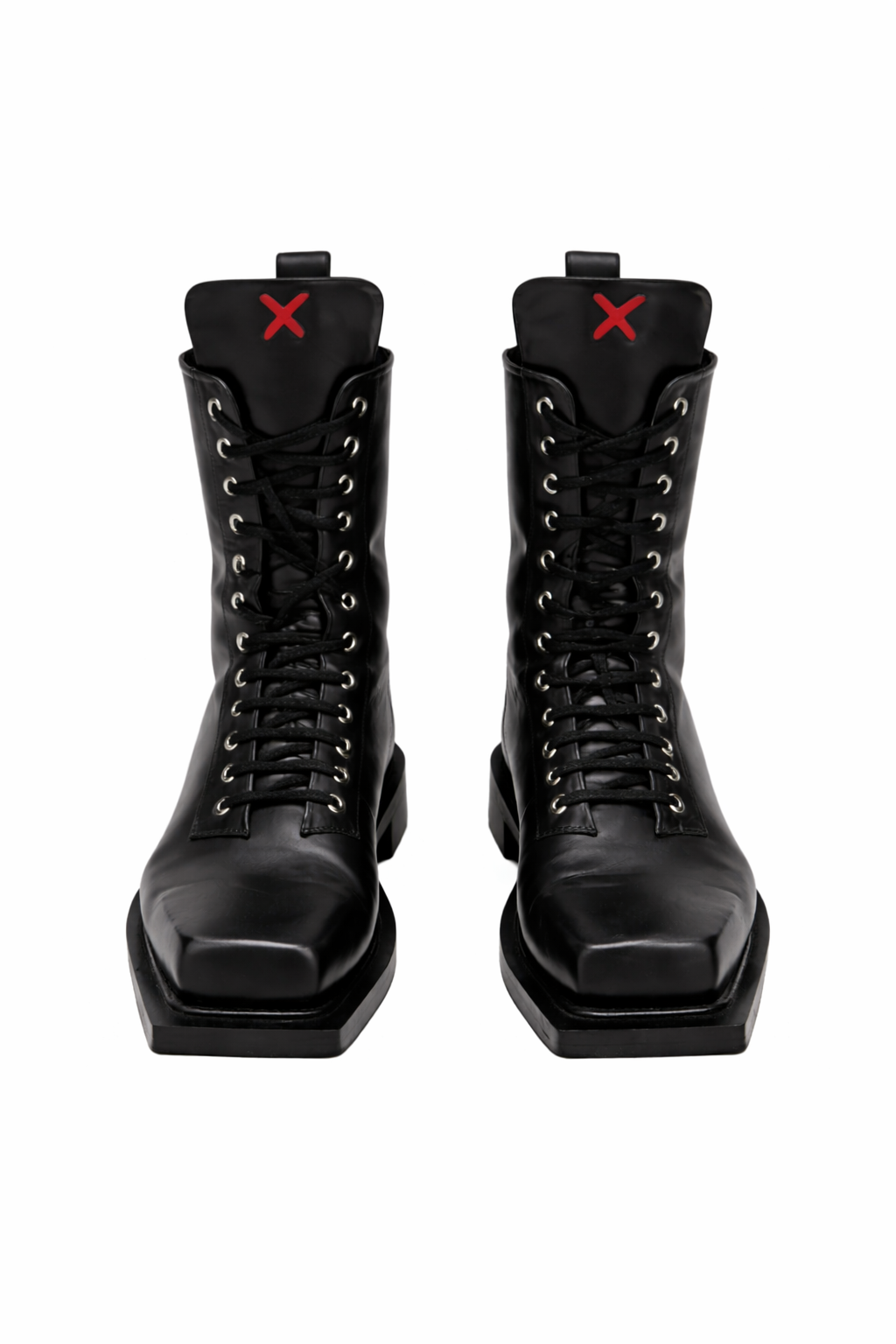 Boomerang Leather Combat Boots