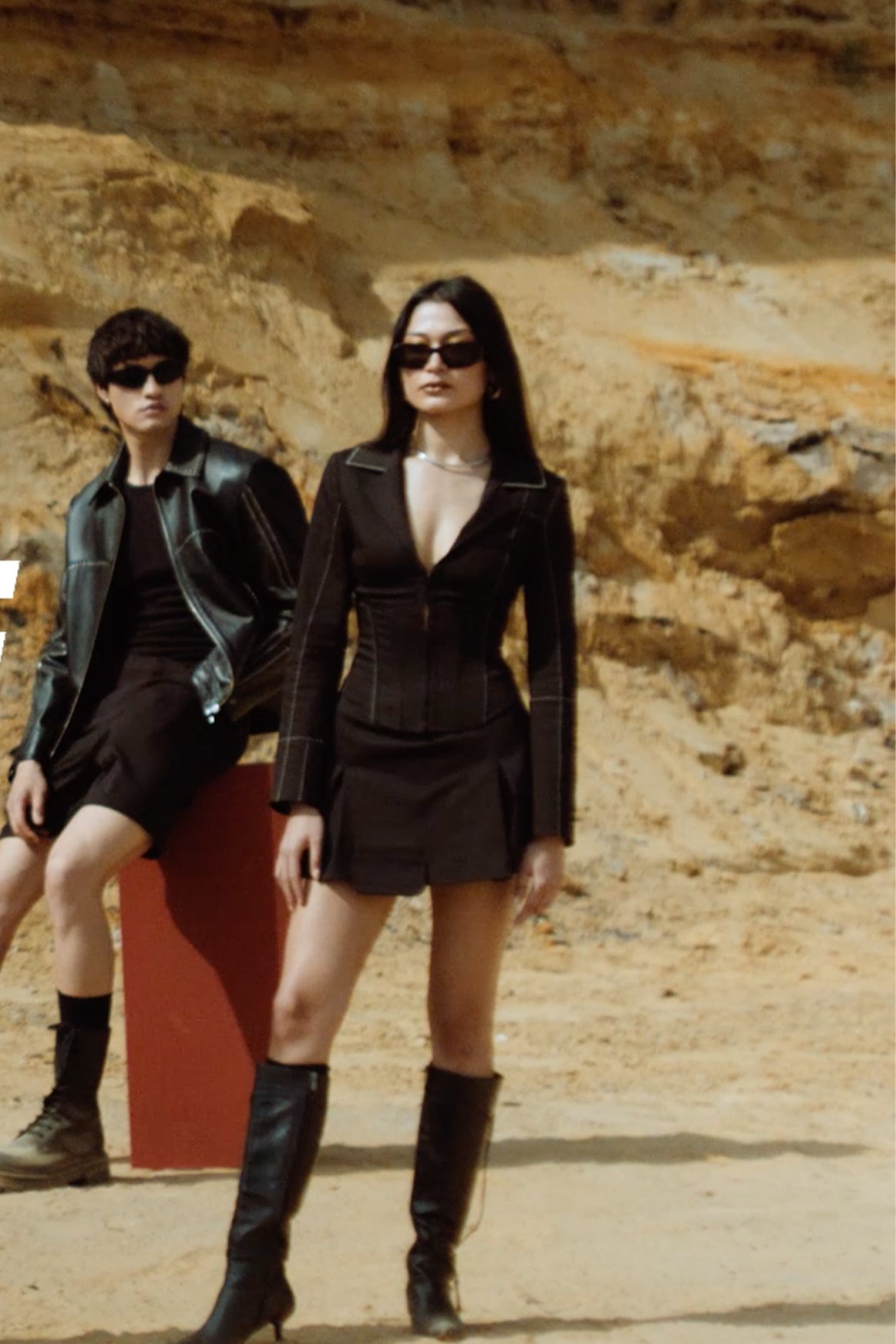 Free Heaven Pileli Mini Etek