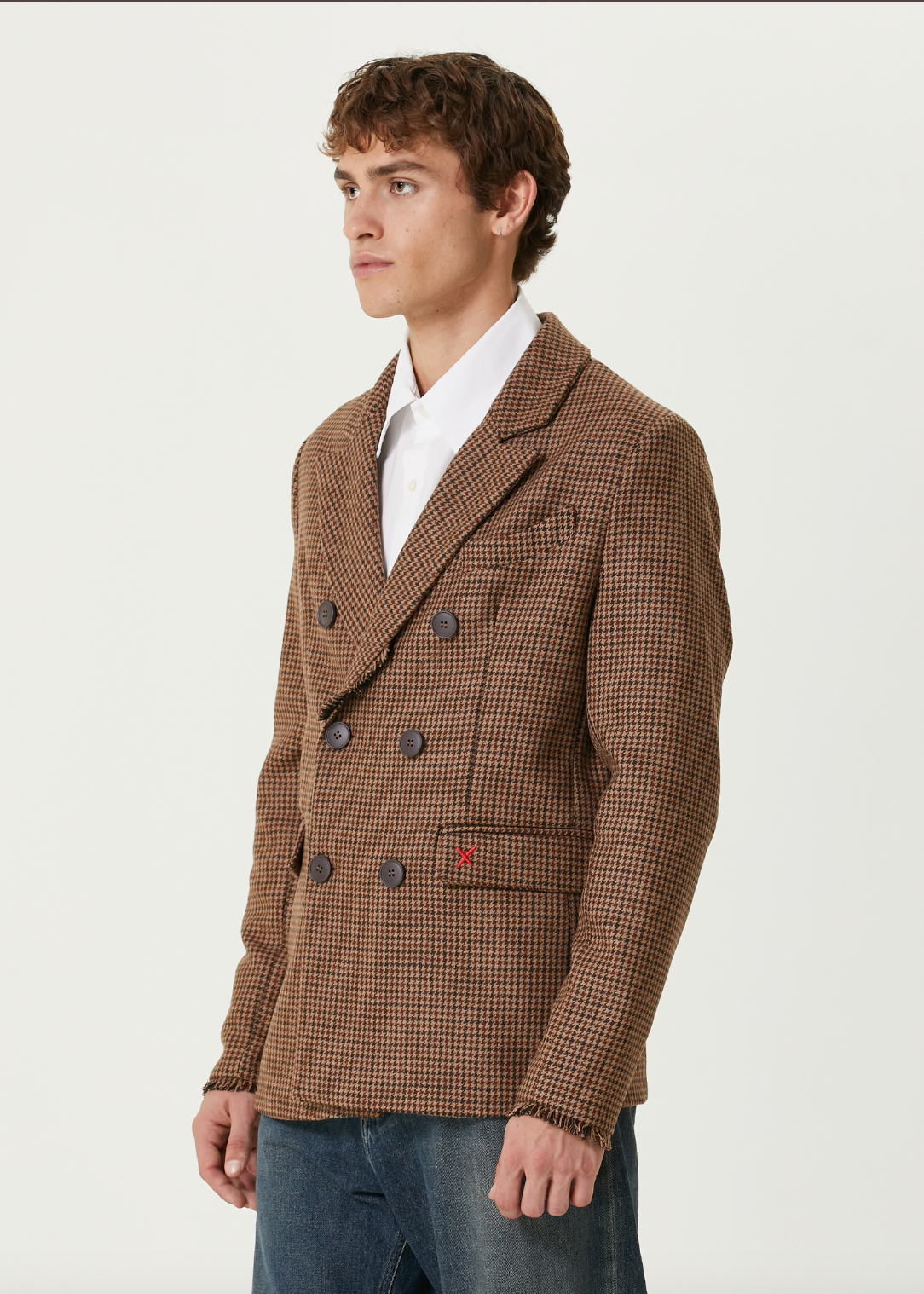 Boomerang Çift Düğmeli Blazer Ceket