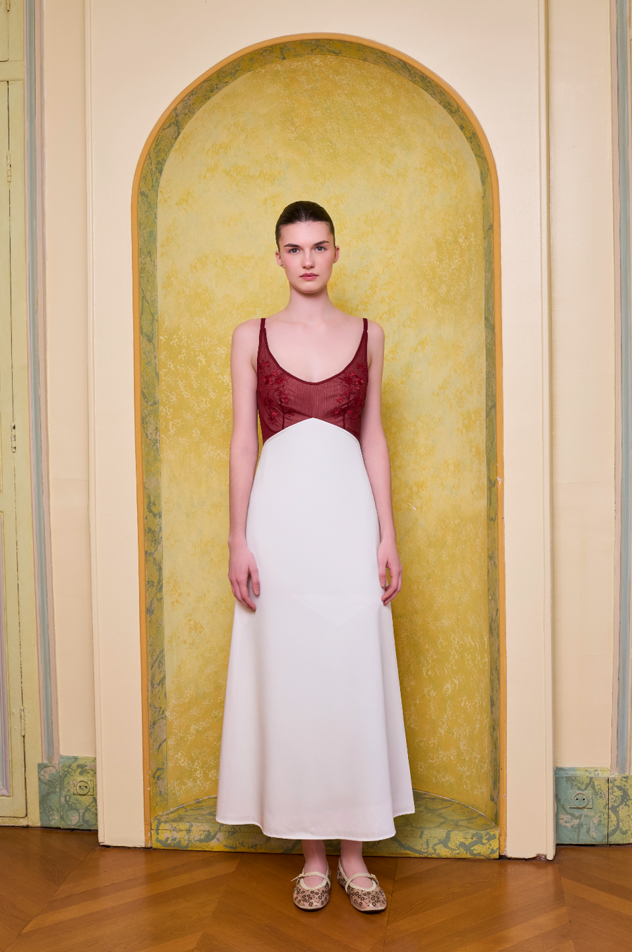 The Broderie Anglaise Edit Embroidered Floral Midi Dress
