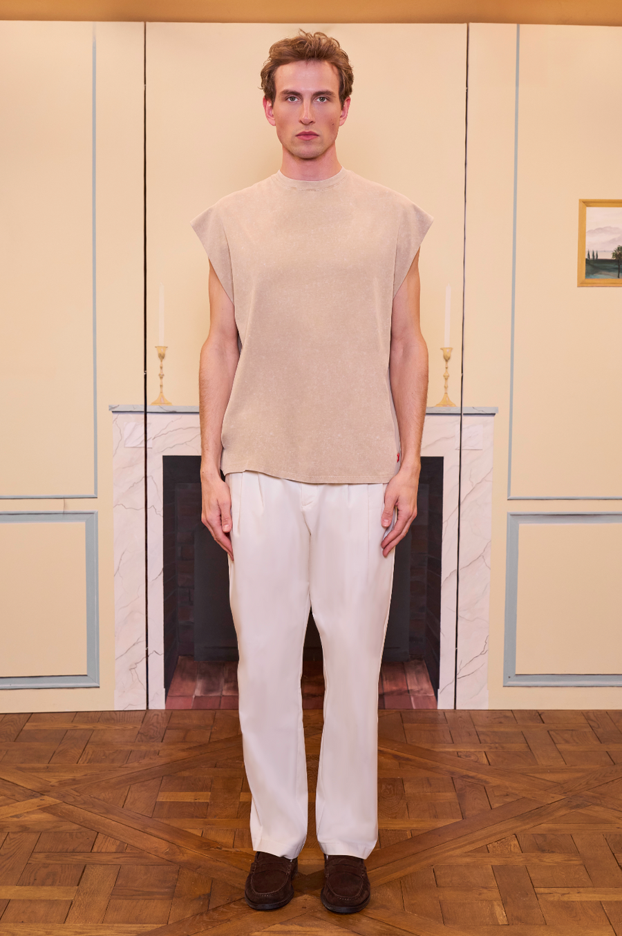 Daydreamers Asit Yıkama Kolsuz Tişört