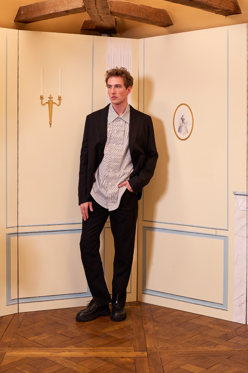 Daydreamers Çizgili Dokuma Gömlek