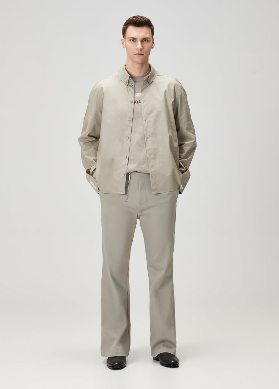 Day to Night in LA Regular Fit Dokuma Flare Pantolon