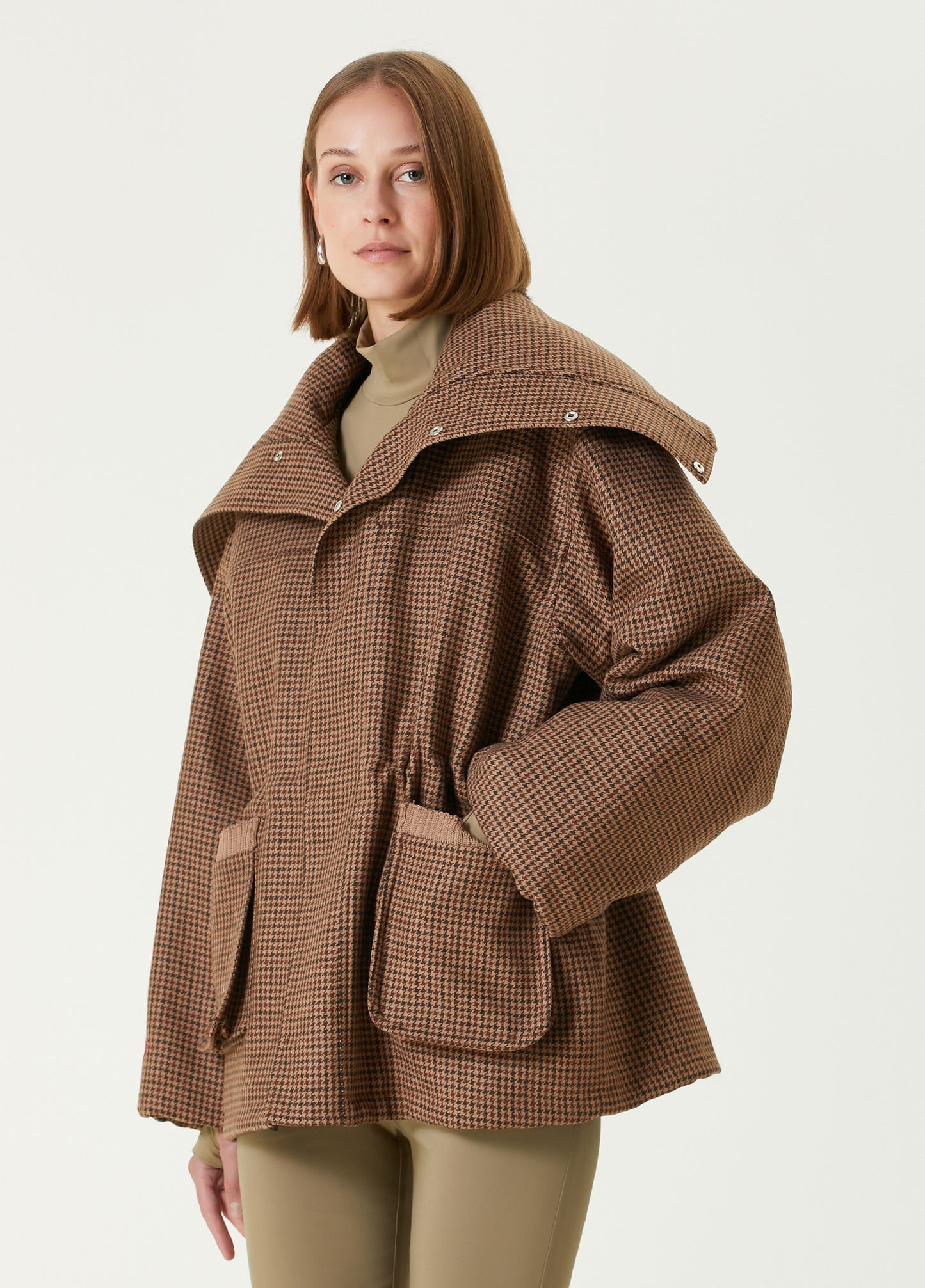 Boomerang Oversize Şişme Mont