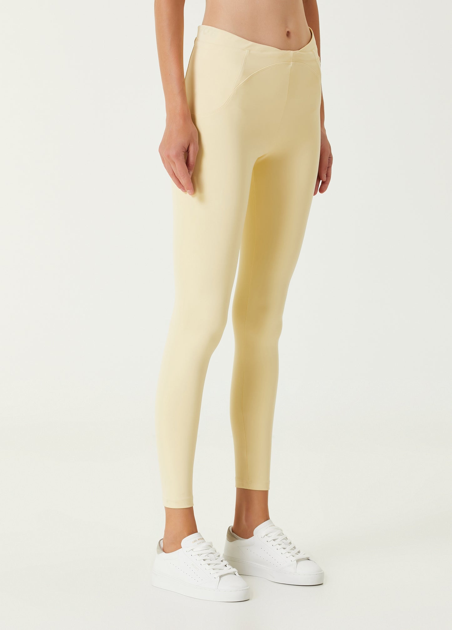 Boomerang Dikiş Desenli Spor Tayt