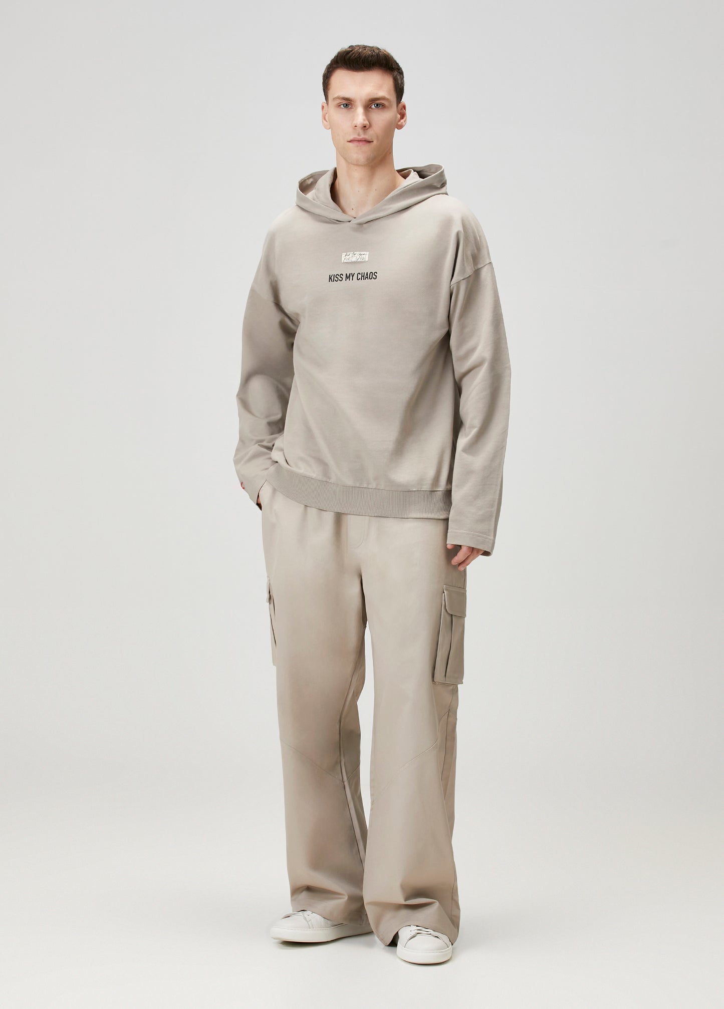 Day to Night in LA Regular Fit Kapüşonlu Sweatshirt