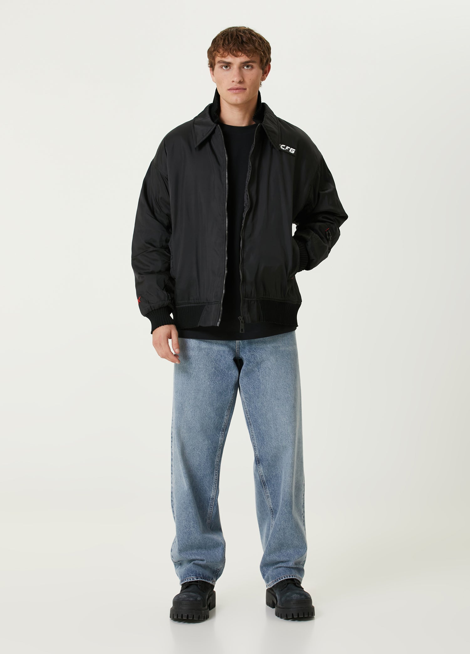 Destroyed Logo Tee - Black