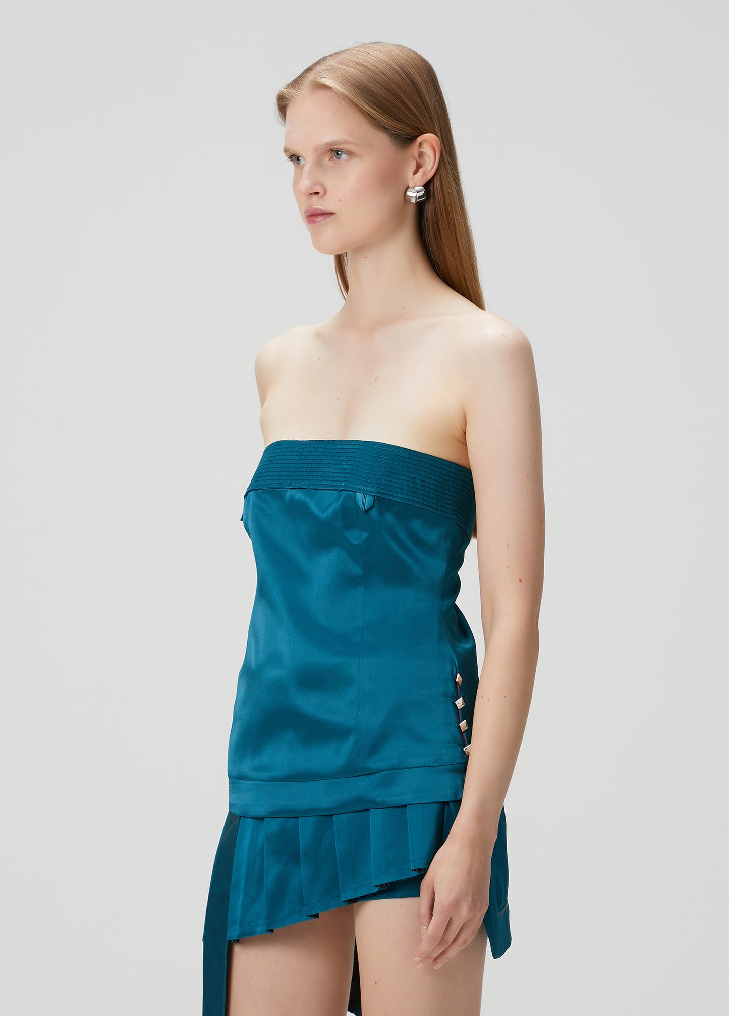 Day to Night in LA Straplez Bluz