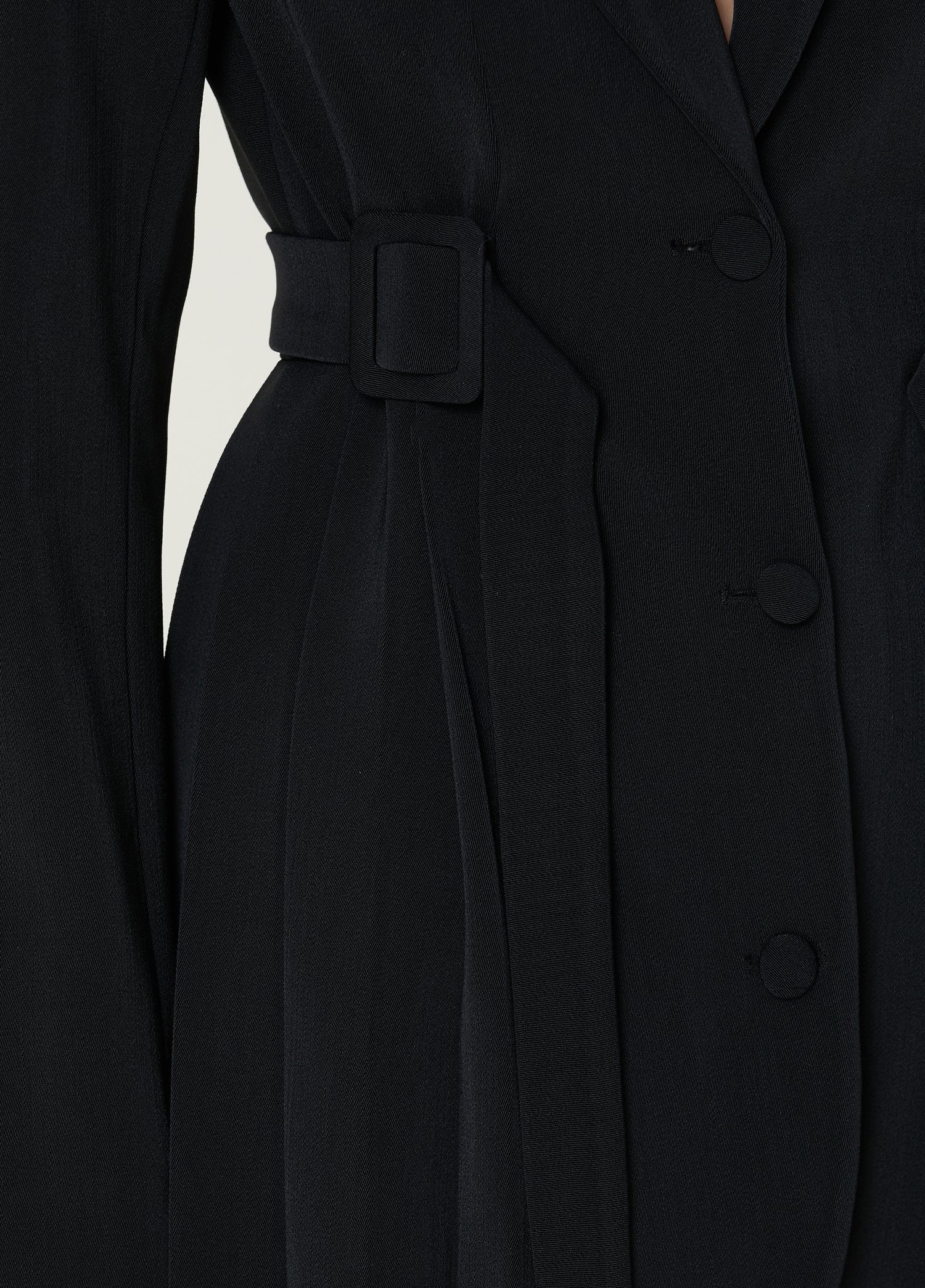 YOUR *ITCH JACKET DRESS - BLACK