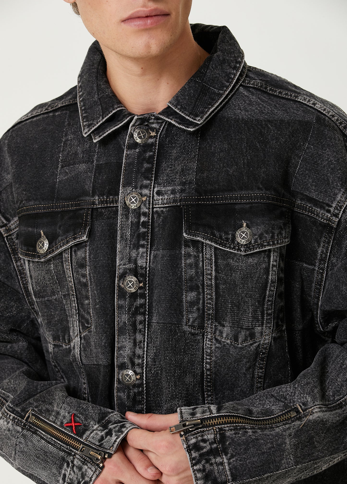 Your *itch Renk Bloklu Denim Ceket