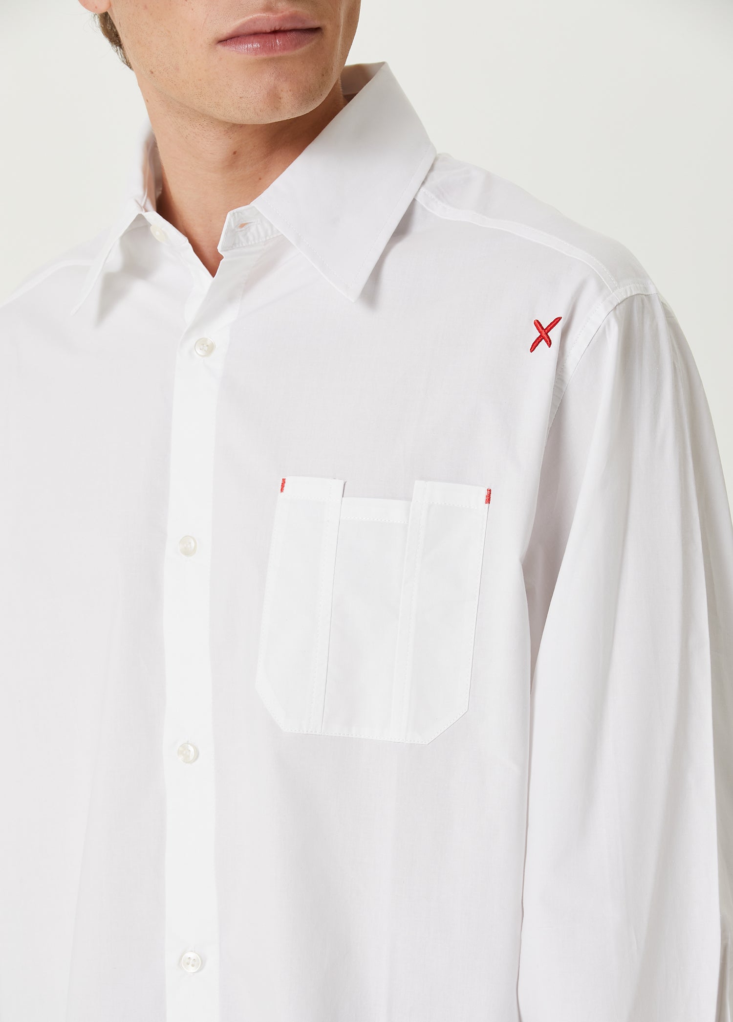 PURE COTTON YOUR *ITCH PADDED SHOULDER SHIRT