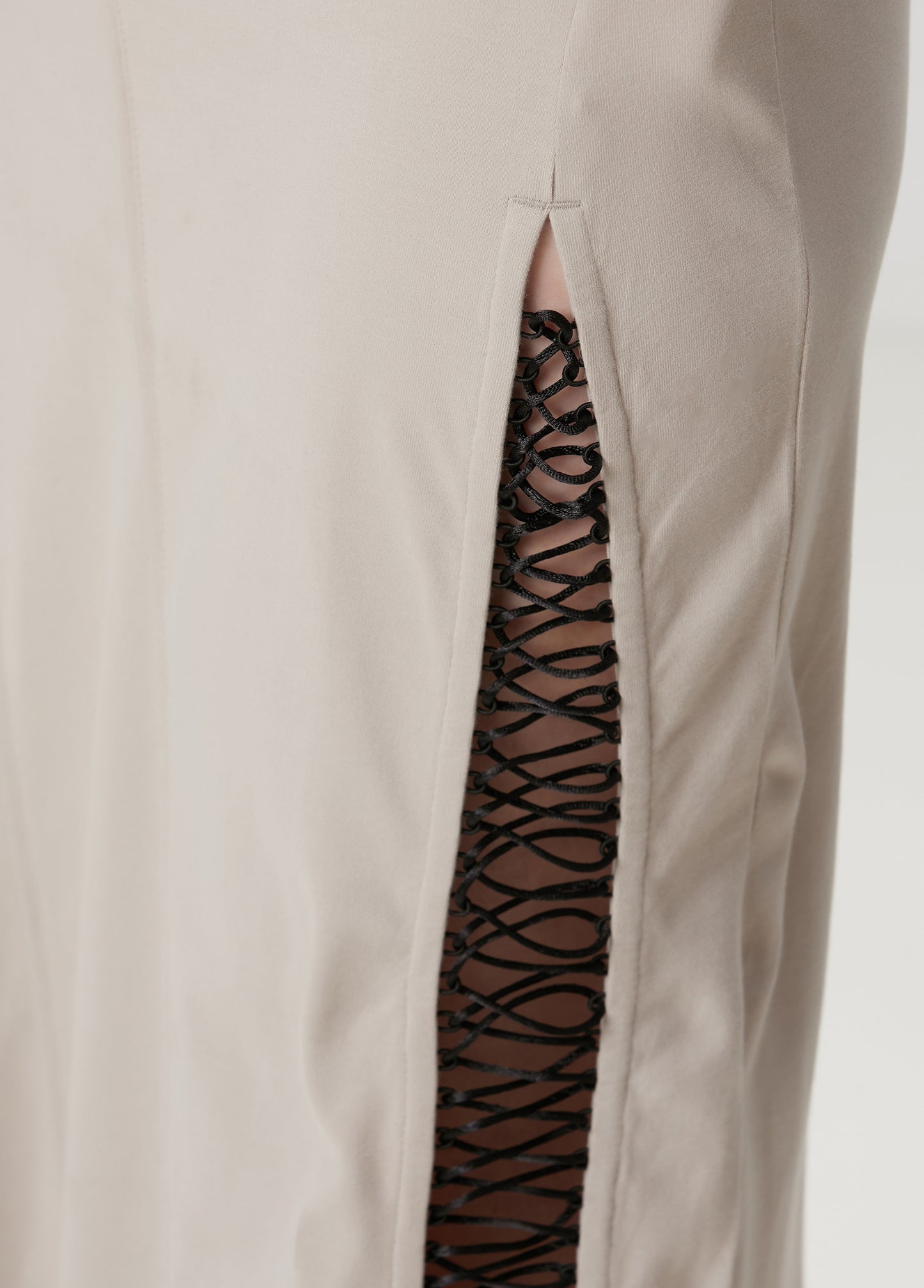 Day to Night in LA Yırtmaç Detaylı Uzun Elbise