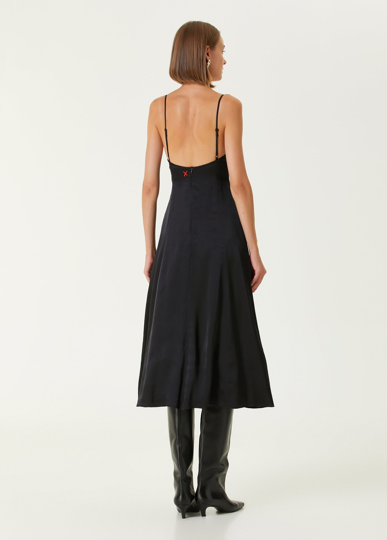 YOUR *ITCH SILK DRESS - BLACK