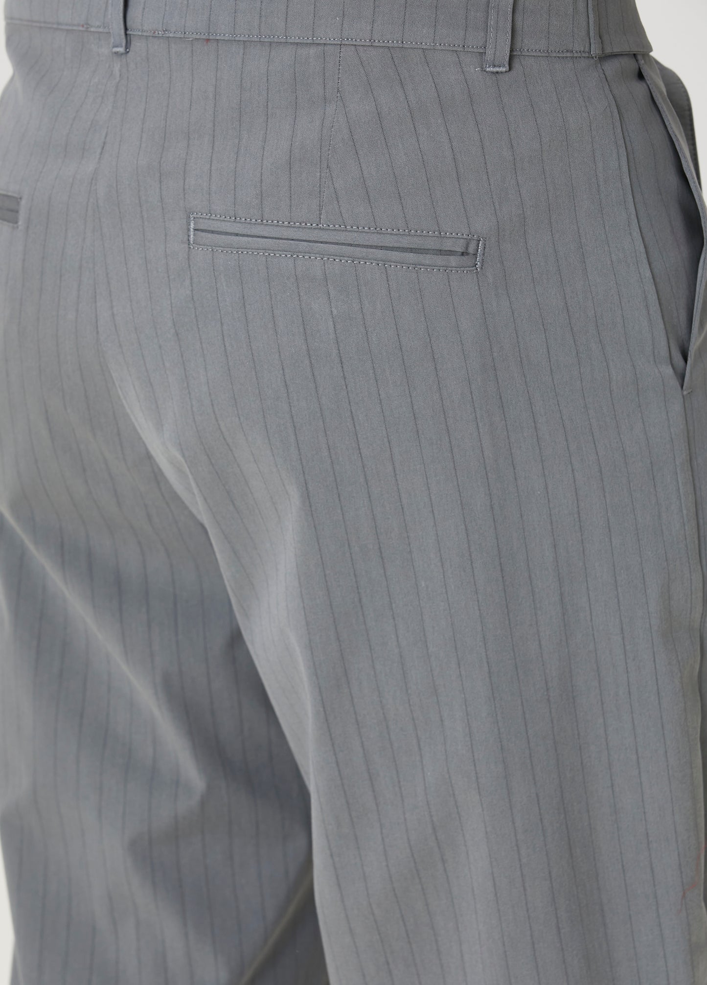 Day to Night in LA Kemerli Çizgili Dokuma Pantolon