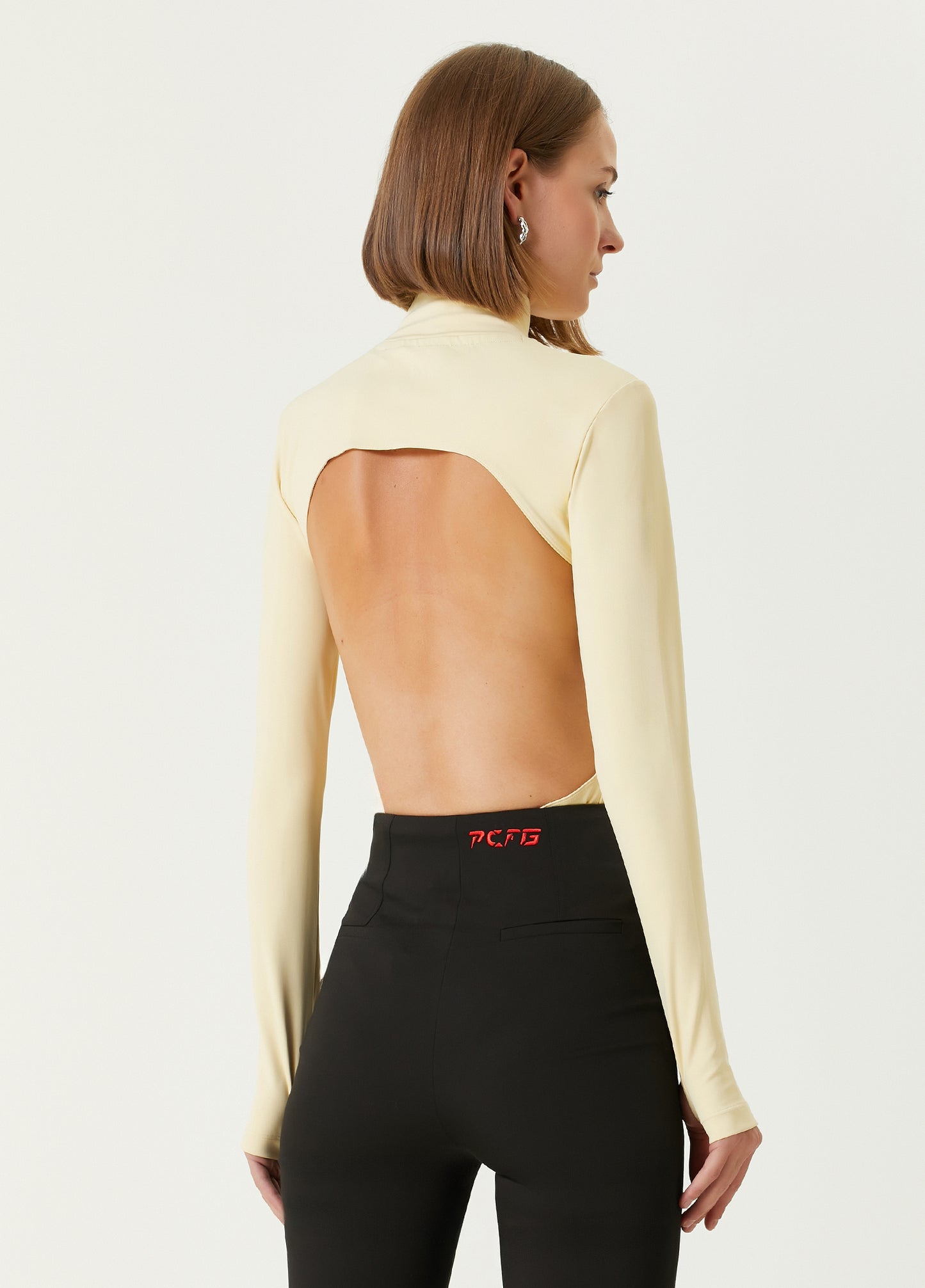 Boomerang Yüksek Yaka Bodysuit