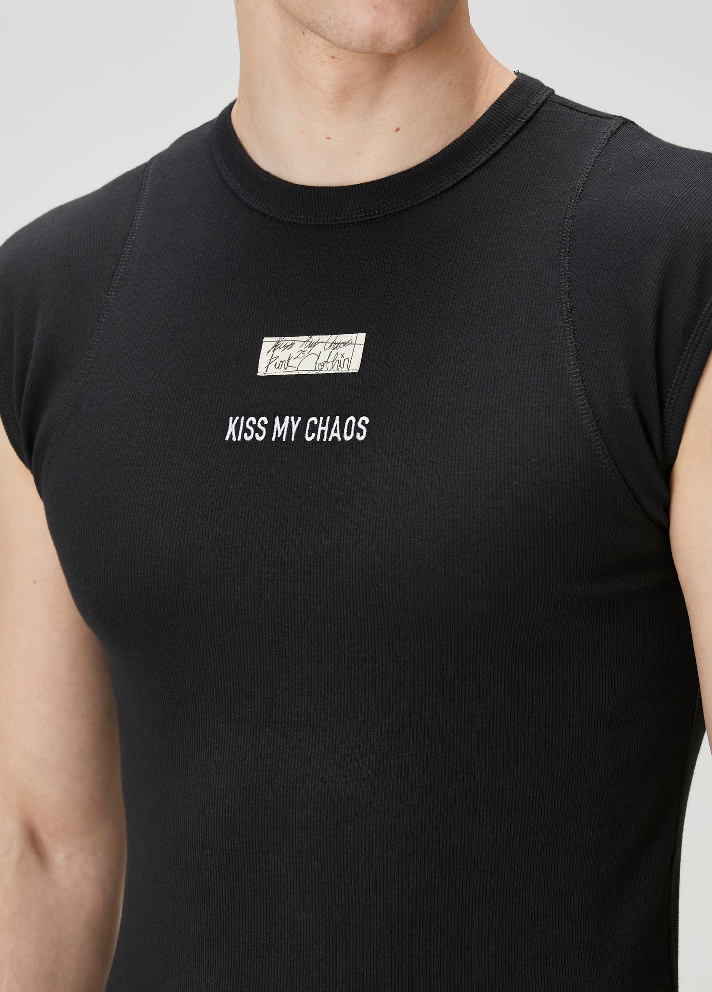 Day to Night in LA Yama Detaylı Rib Atlet