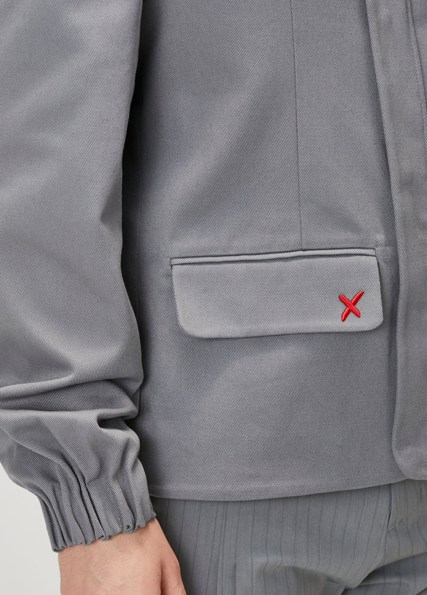 Day to Night in LA Gabardin Puffer Ceket