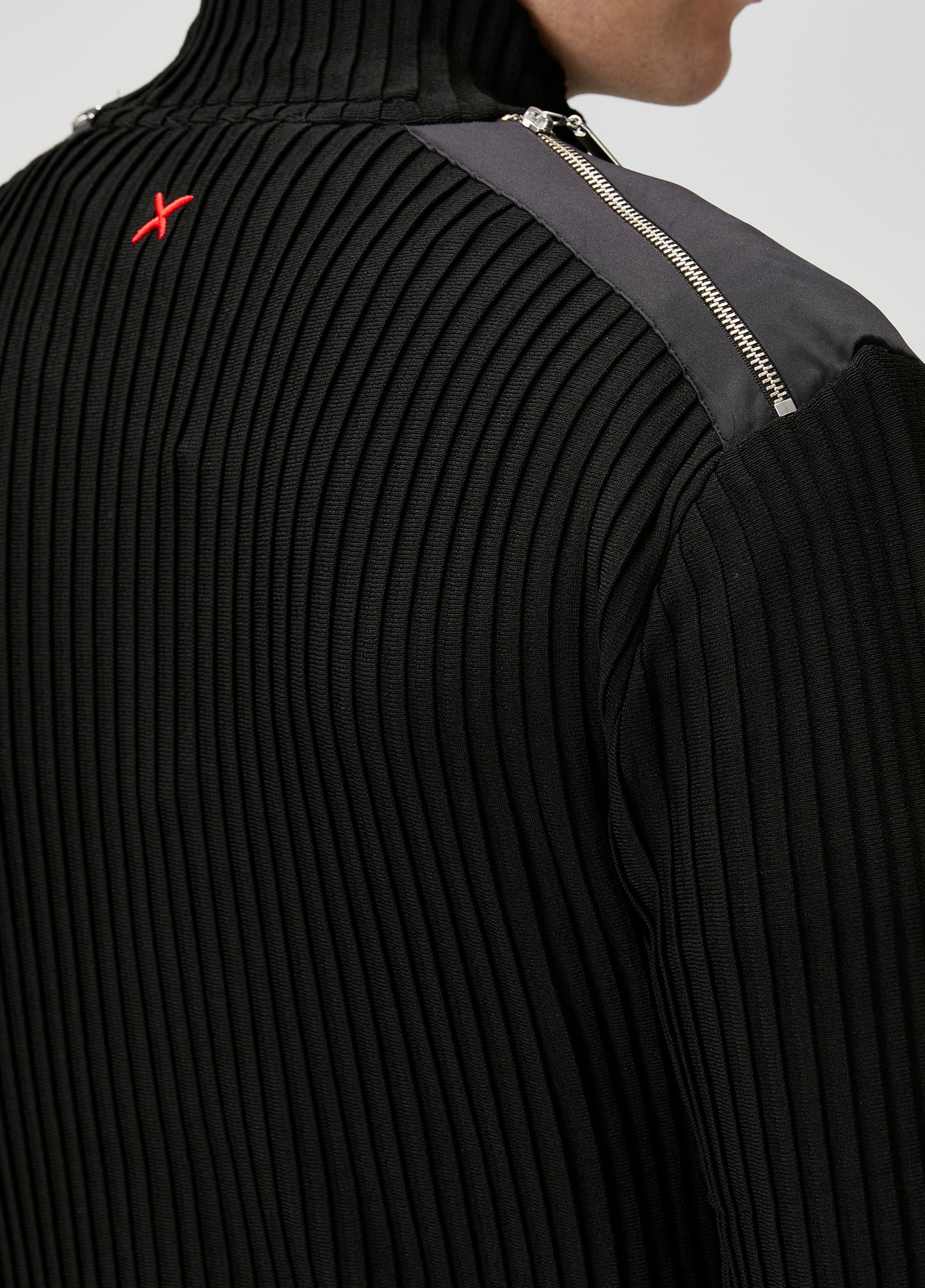 Day to Night in LA Knit Cardigan With Zip Detail