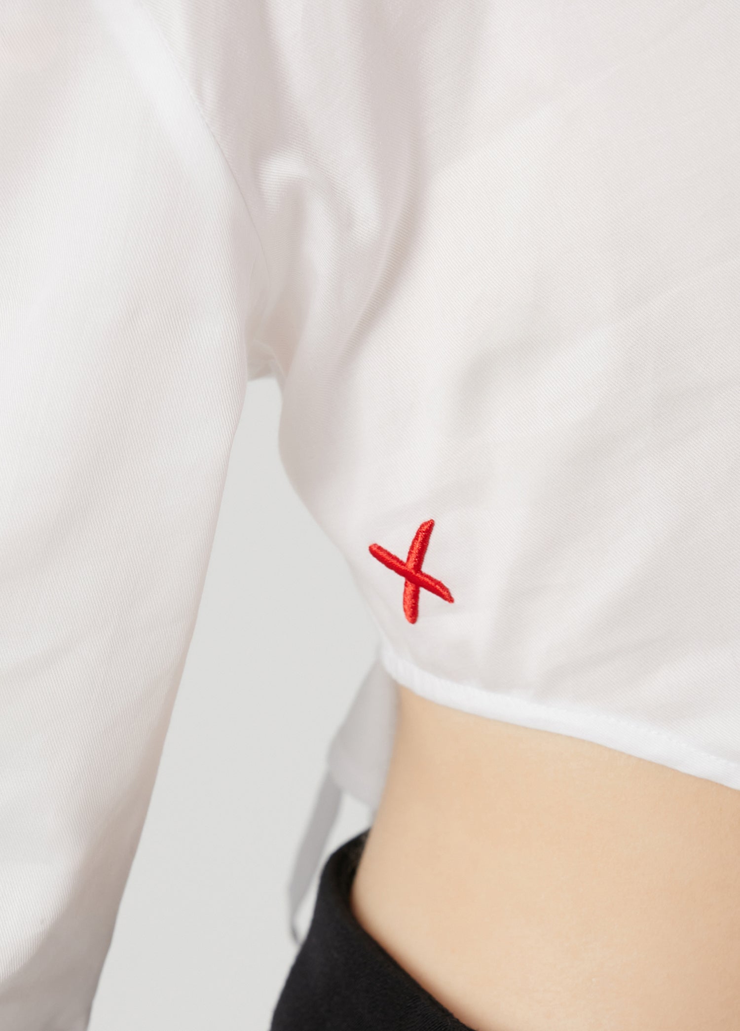 PURE COTTON CROP SHIRT