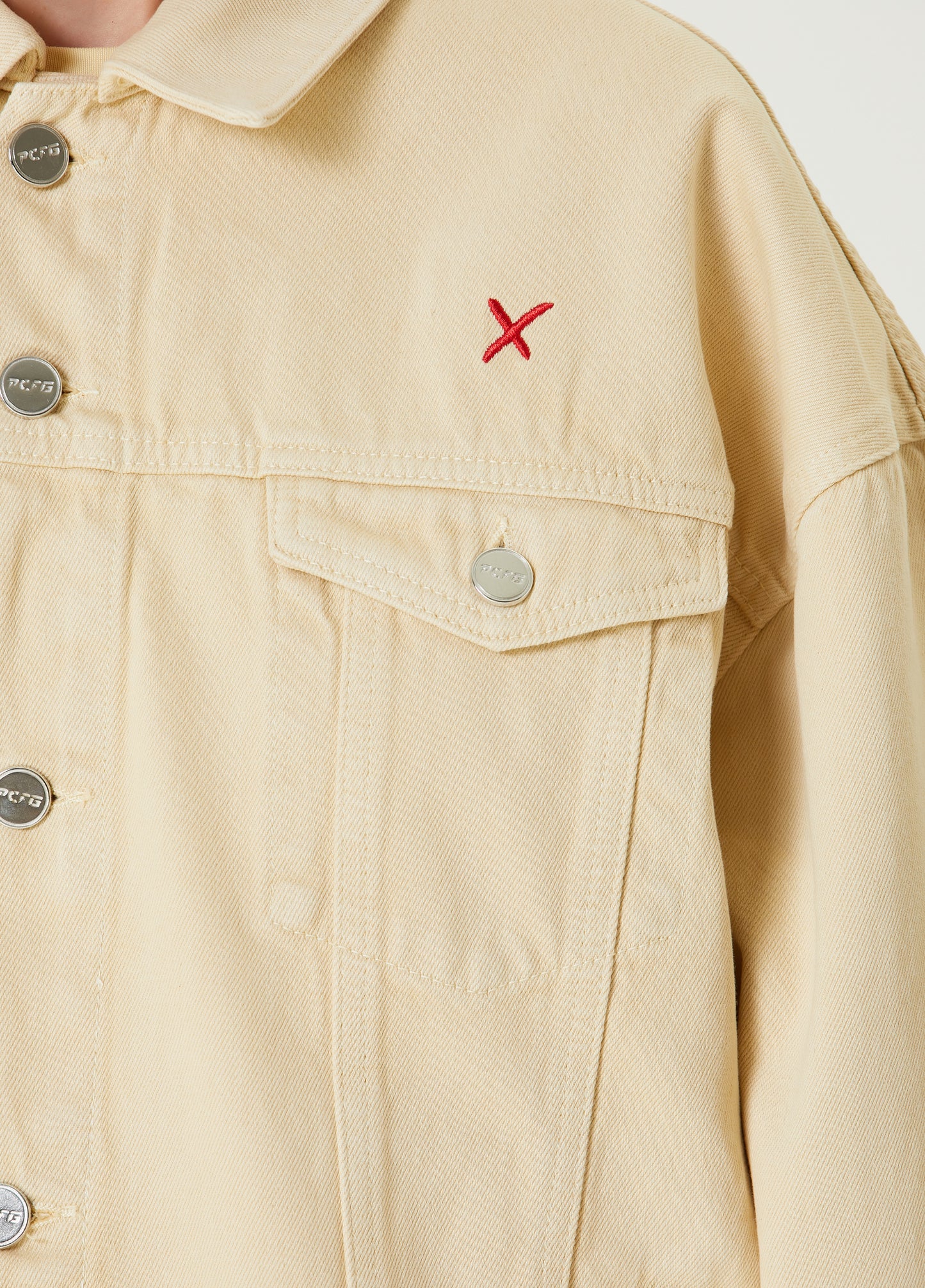 Boomerang Logolu Denim Ceket