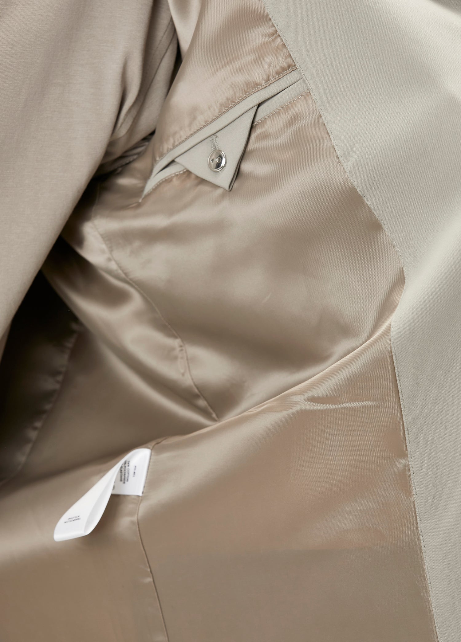 ZIP DETAIL WOVEN BLAZER