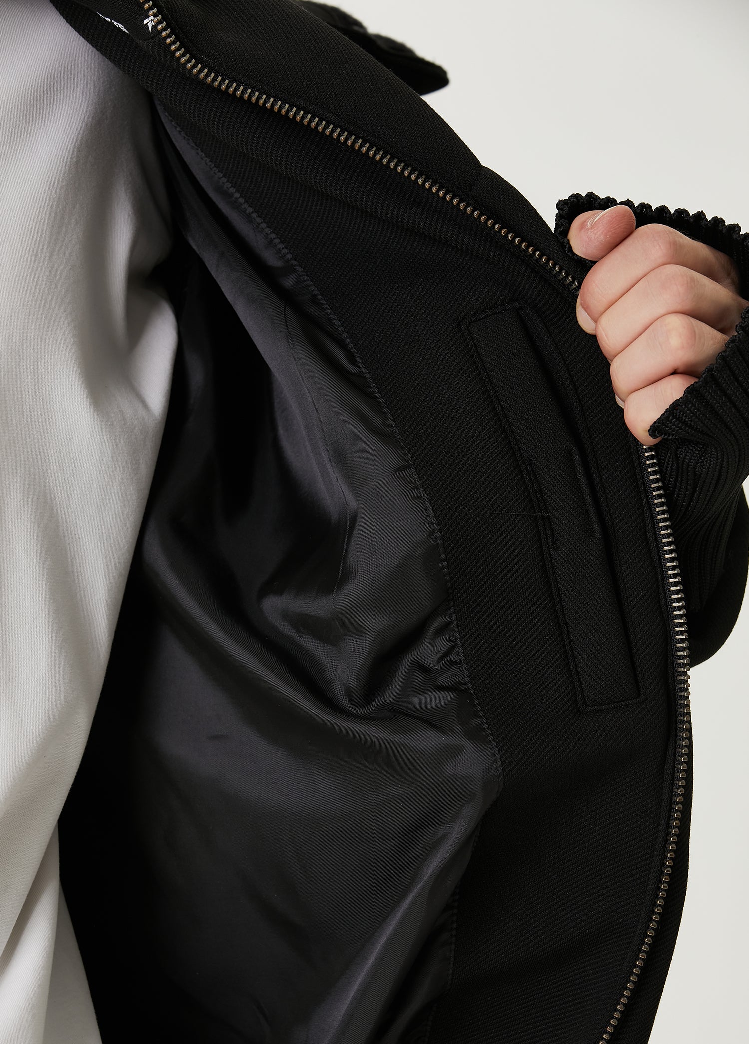 YOUR *ITCH PUFFER COAT - JET BLACK